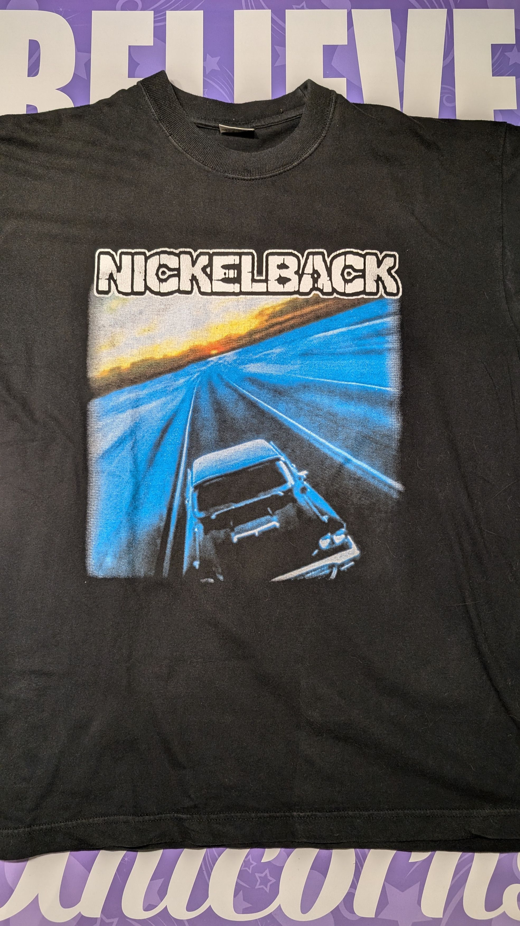 Vintage Vintage 00s Nickelback T-Shirt Size US L / EU 52-54 / 3 - 1 Thumbnail