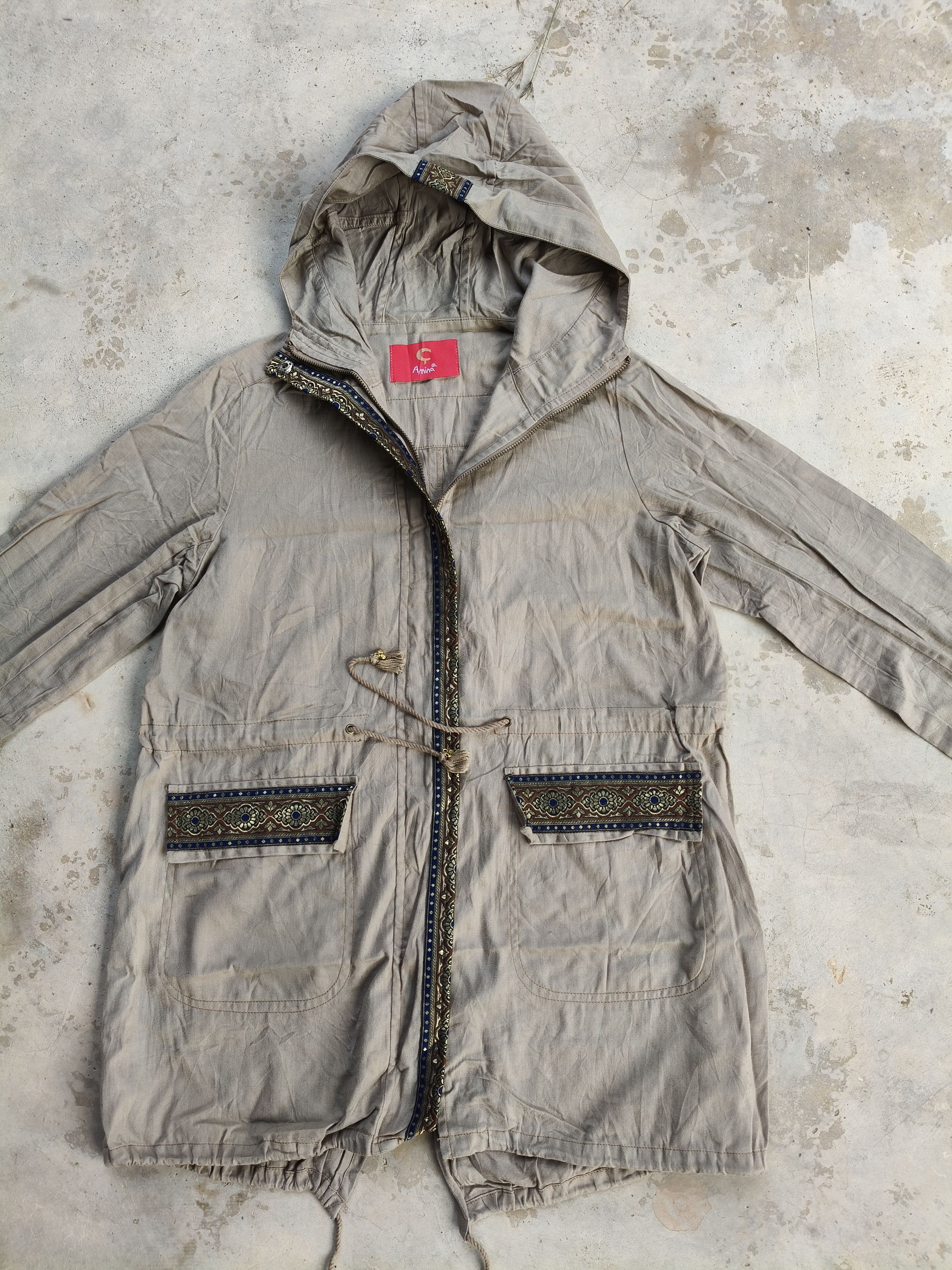 Japanese Brand Amina Long Jacket Size M / US 6-8 / IT 42-44 - 5 Thumbnail