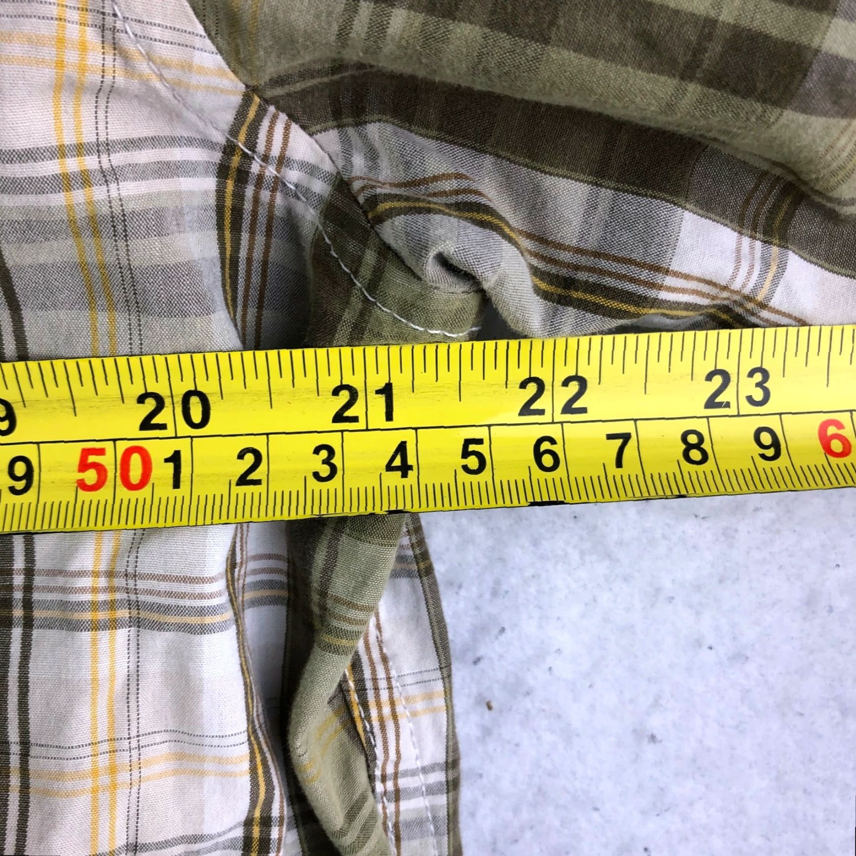 Eddie Bauer Eddie Bauer Classic Fit Mens Large Green Plaid Long Sleeve Button Down Collar Shirt Size US L / EU 52-54 / 3 - 7 Thumbnail