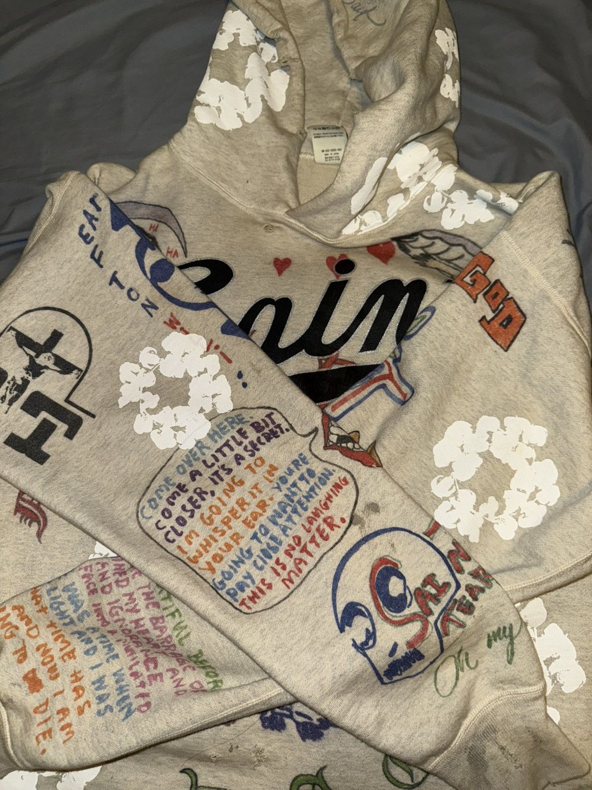 DENIM TEARS × Saint Michael Saint Michael x Denim Tears Hoodie Size US XL / EU 56 / 4 - 2 Thumbnail