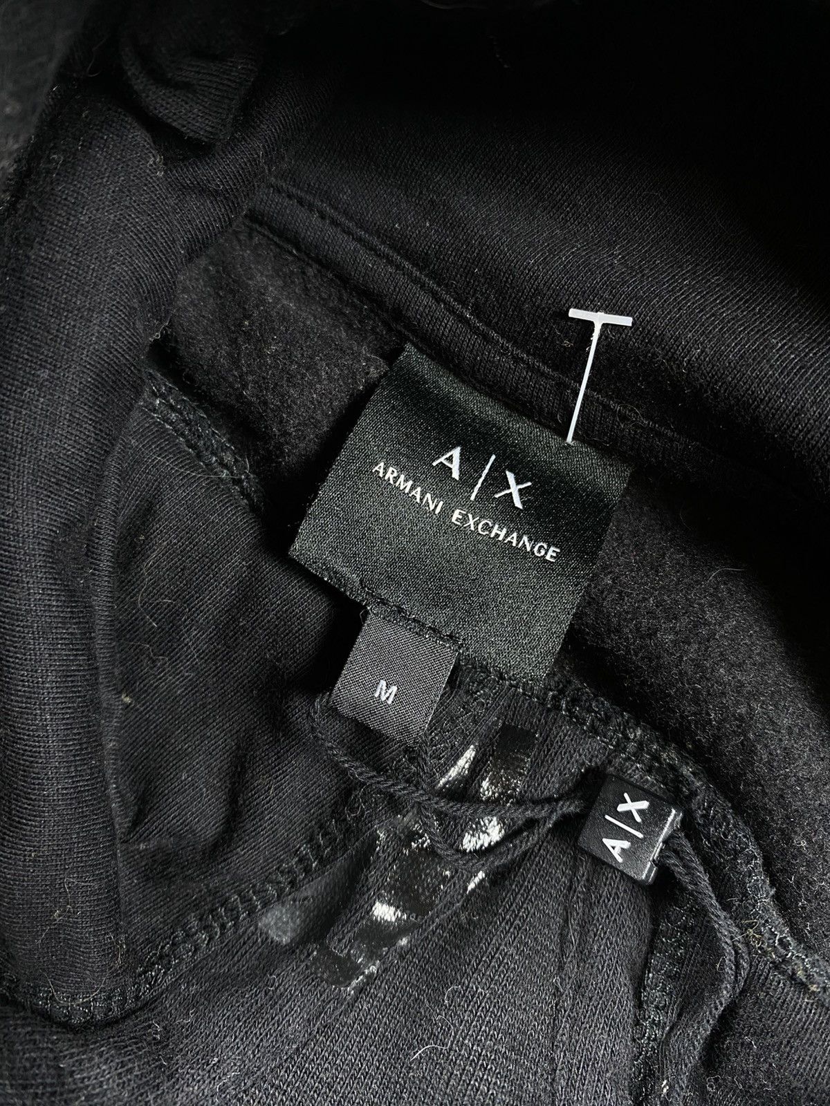 Armani Exchange Black hoodie - Armani Exchange model with embossed logo Size US M / EU 48-50 / 2 - 3 Thumbnail