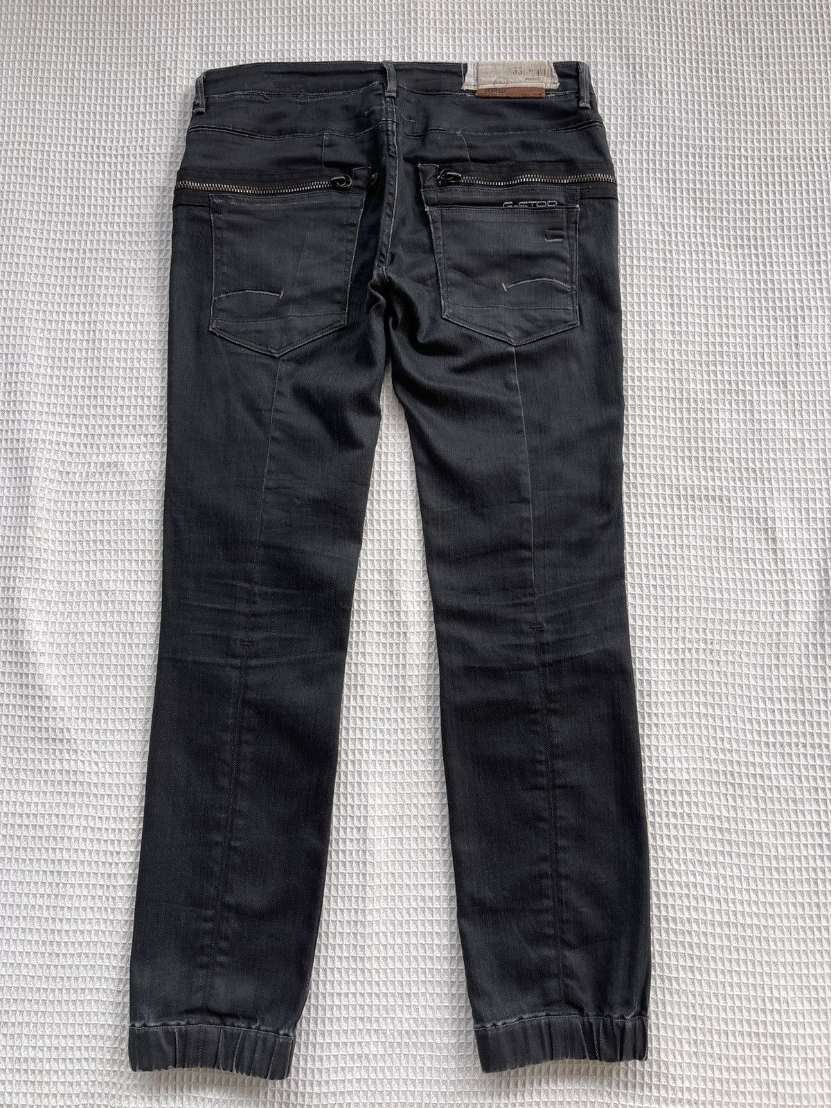 G-Star Last Drop🔥Rare🔥G STAR RAW Jogger Denim Jeans Size 32" / US 10 / IT 46 - 2 Thumbnail