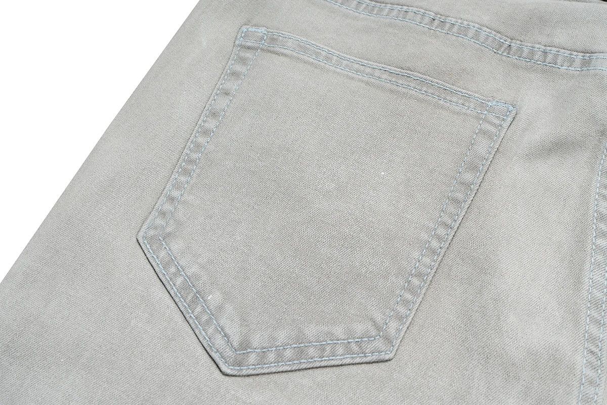 Jean × Vintage High Street Washed Waxed Baggy Bootcut Flare Jeans Size US 33 - 10 Thumbnail
