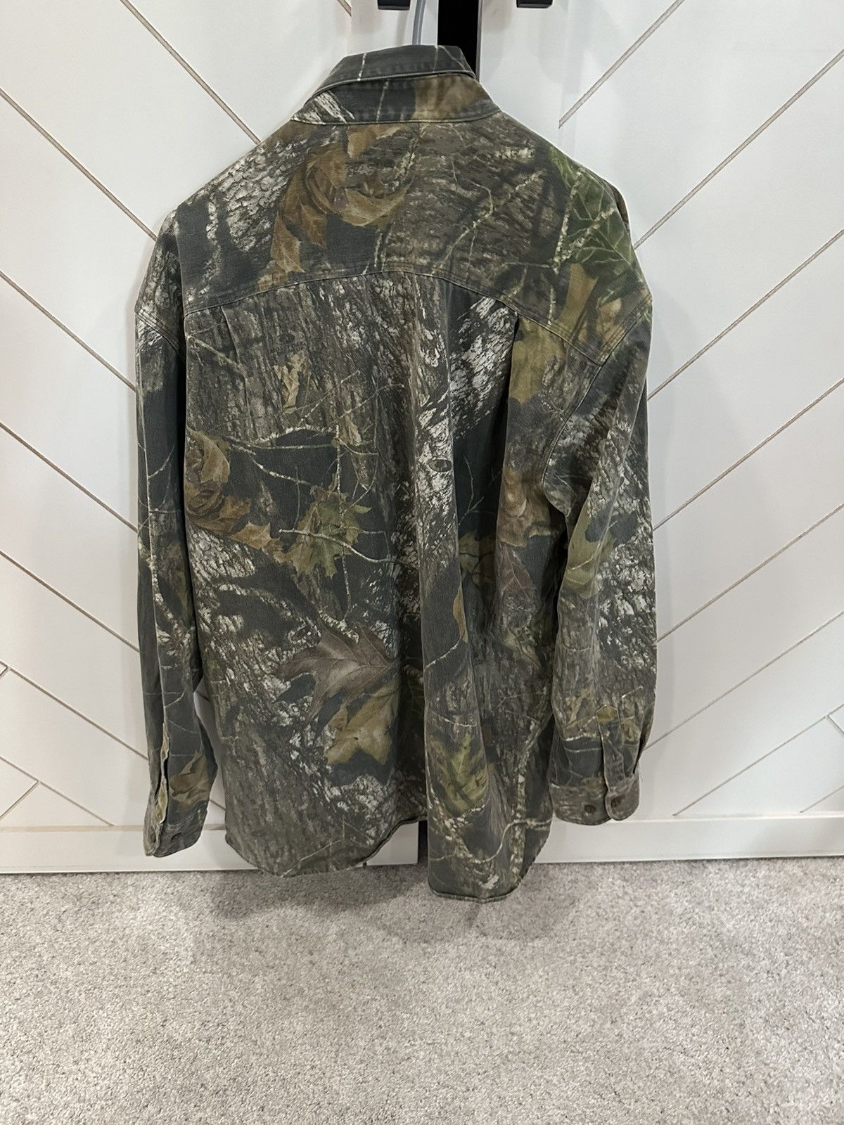 Vintage Camo Button up Size US XL / EU 56 / 4 - 2 Thumbnail