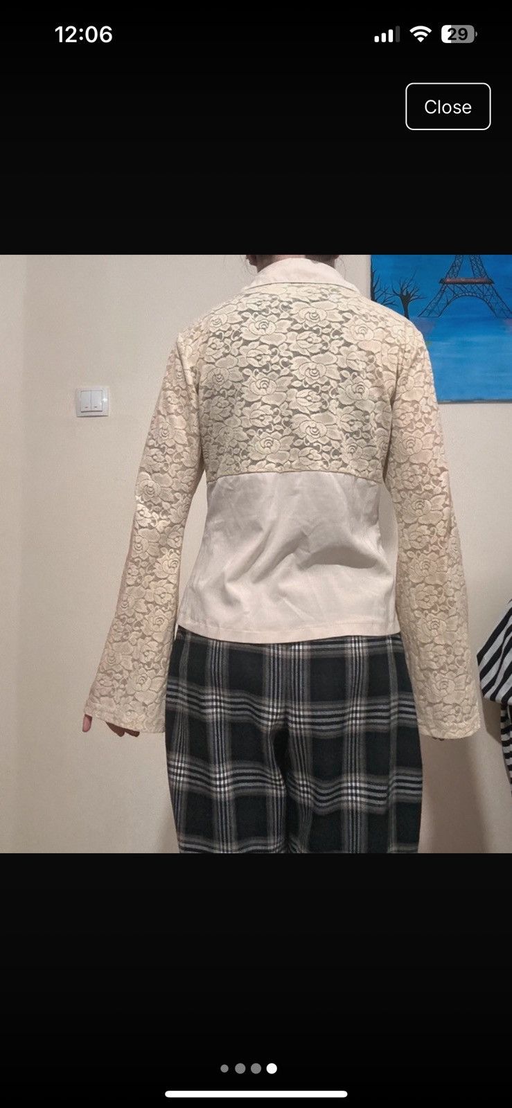 Other vintage blouse lace Size S / US 4 / IT 40 - 4 Thumbnail