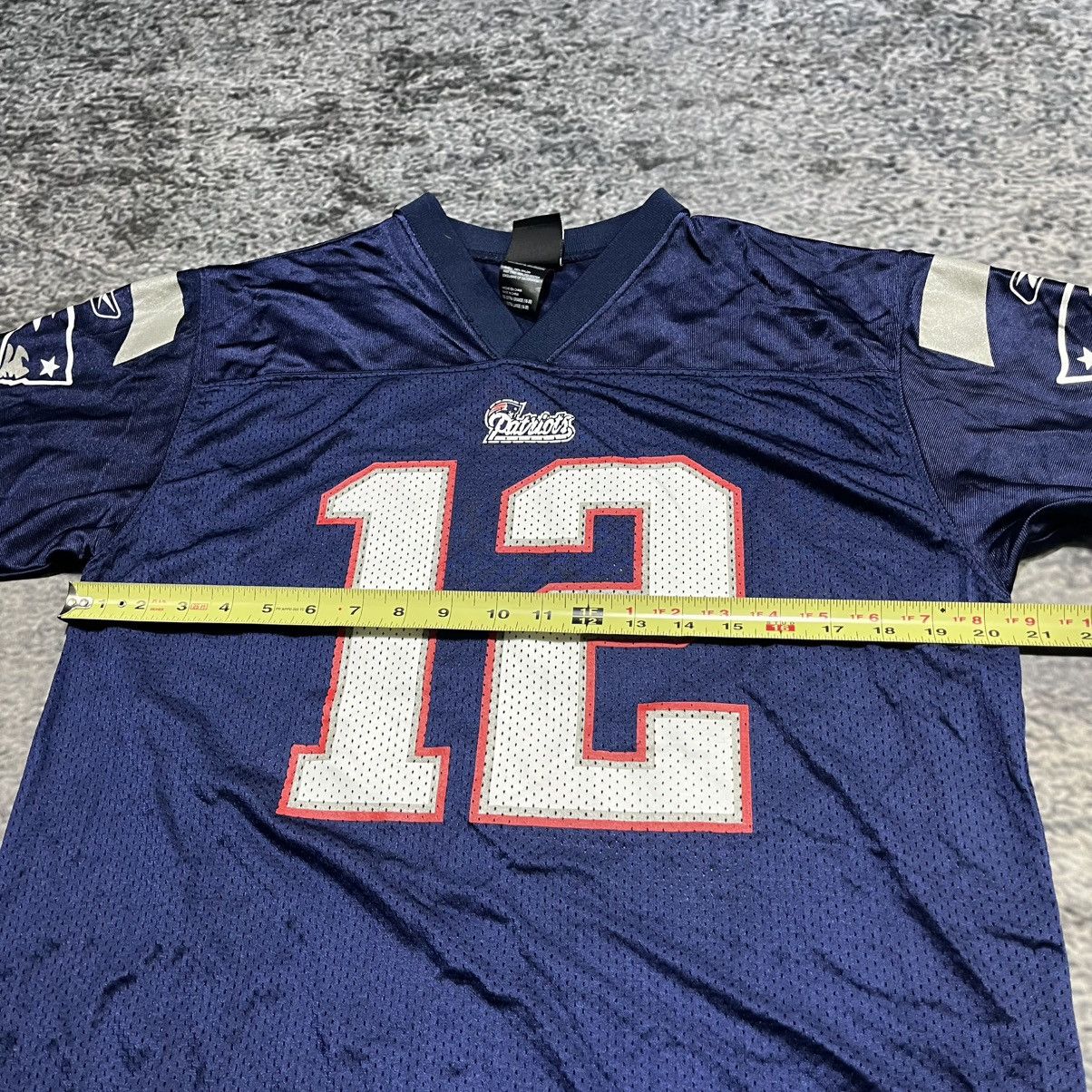 NFL Tom Brady #12 New England Patriots Jersey Reebok Home Medium Size US M / EU 48-50 / 2 - 13 Thumbnail
