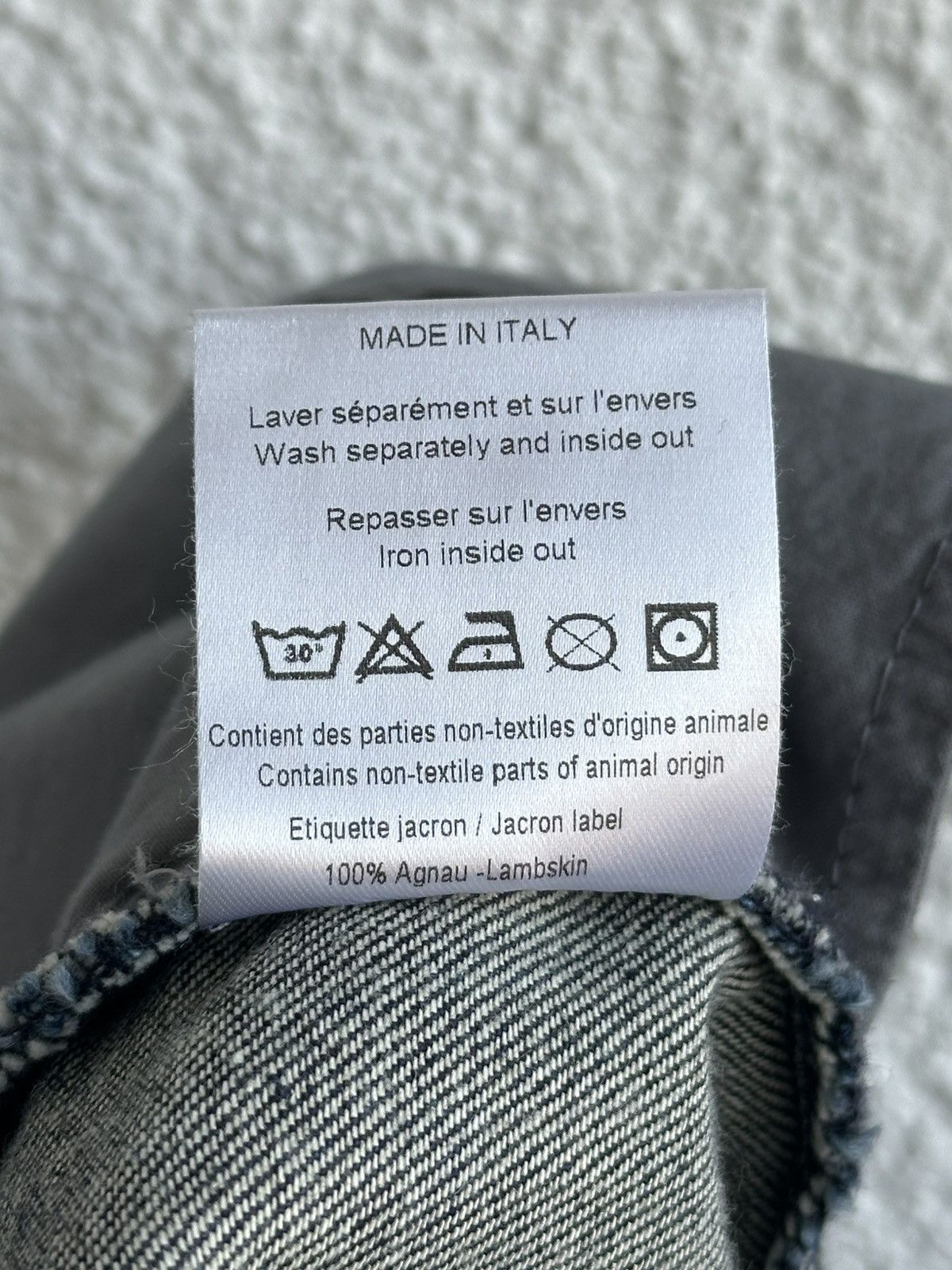 Lanvin Lanvin Paris Raw Denim Pants Jeans Slim Fit Brand New Size 29" - 15 Thumbnail