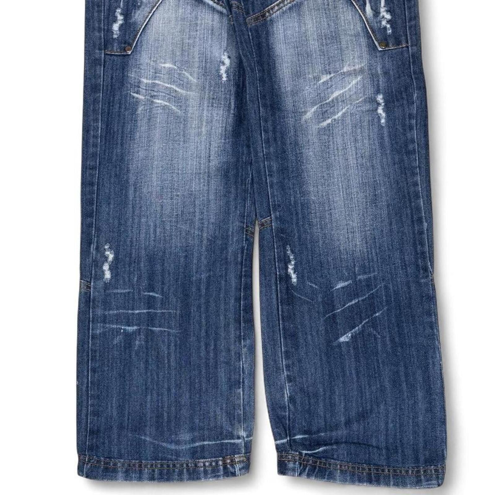 Other Y2K Style Kosmo Lupo Designer unique work denim jeans Size 31" - 5 Thumbnail