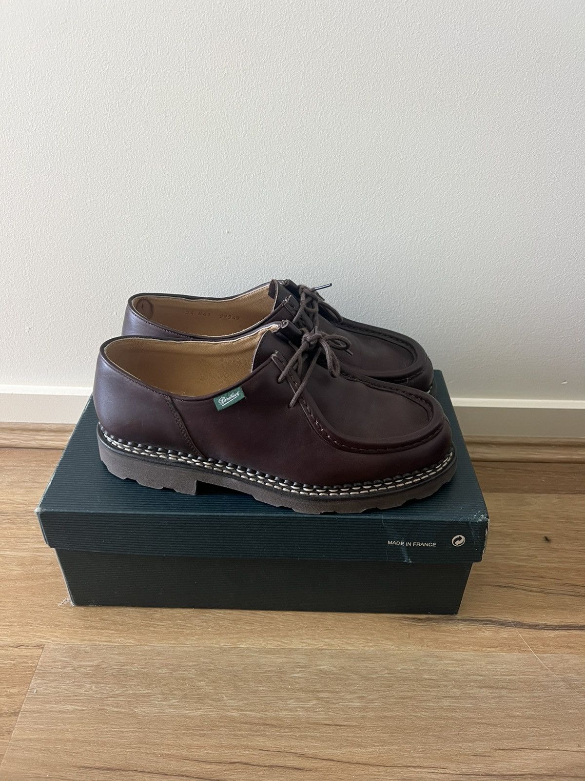 Paraboot Paraboot Micheal Marche II - Maroon - Lis Cafe Size US 8 / EU 41 - 3 Thumbnail