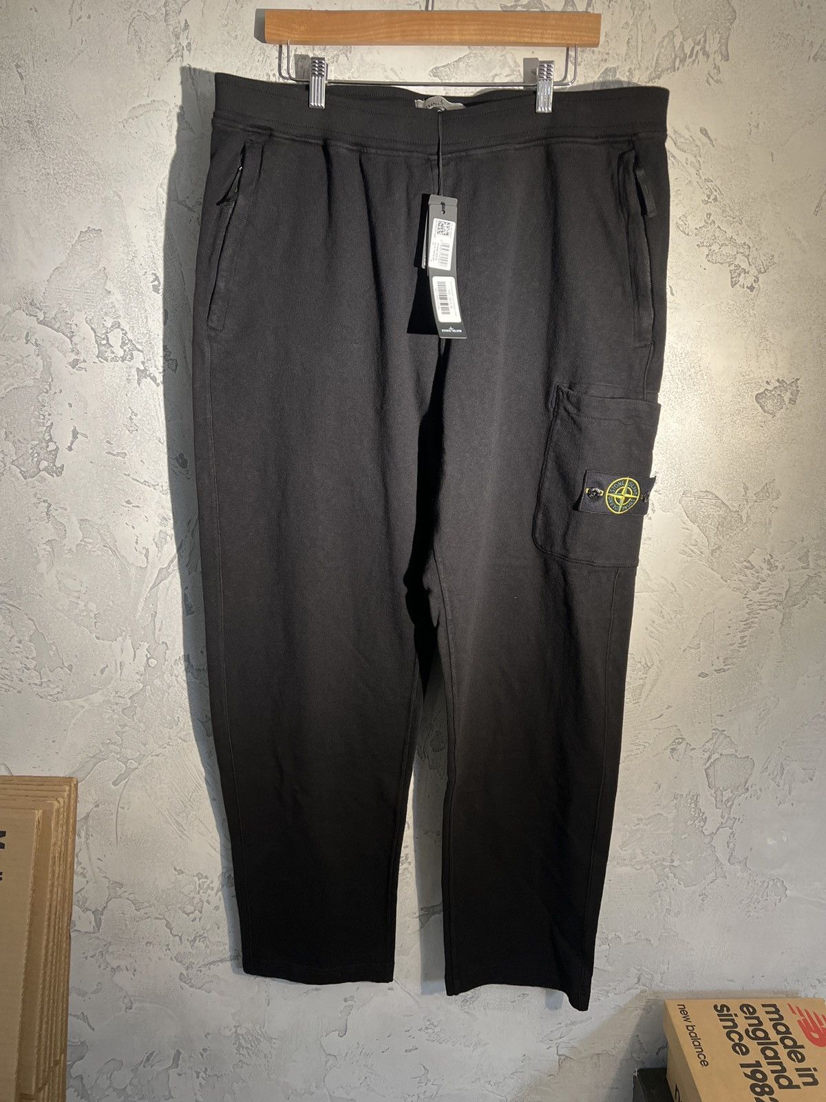 image of Stone Island 62560 Felpa Sweats In Black Xl, Men's (Size 36)