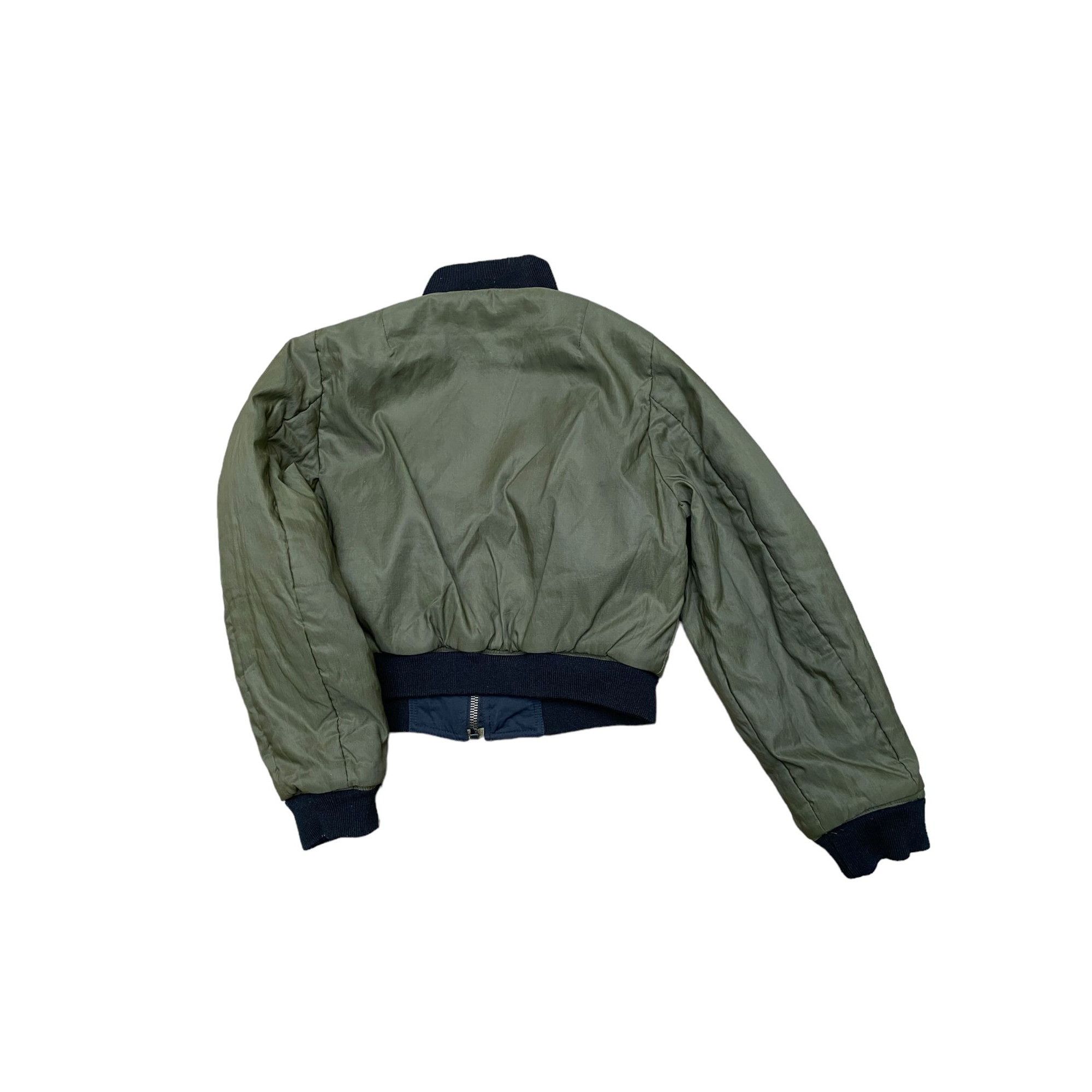 Jean Paul Gaultier Vintage Reversible Cropped Bomber Jacket Size US S / EU 44-46 / 1 - 5 Thumbnail