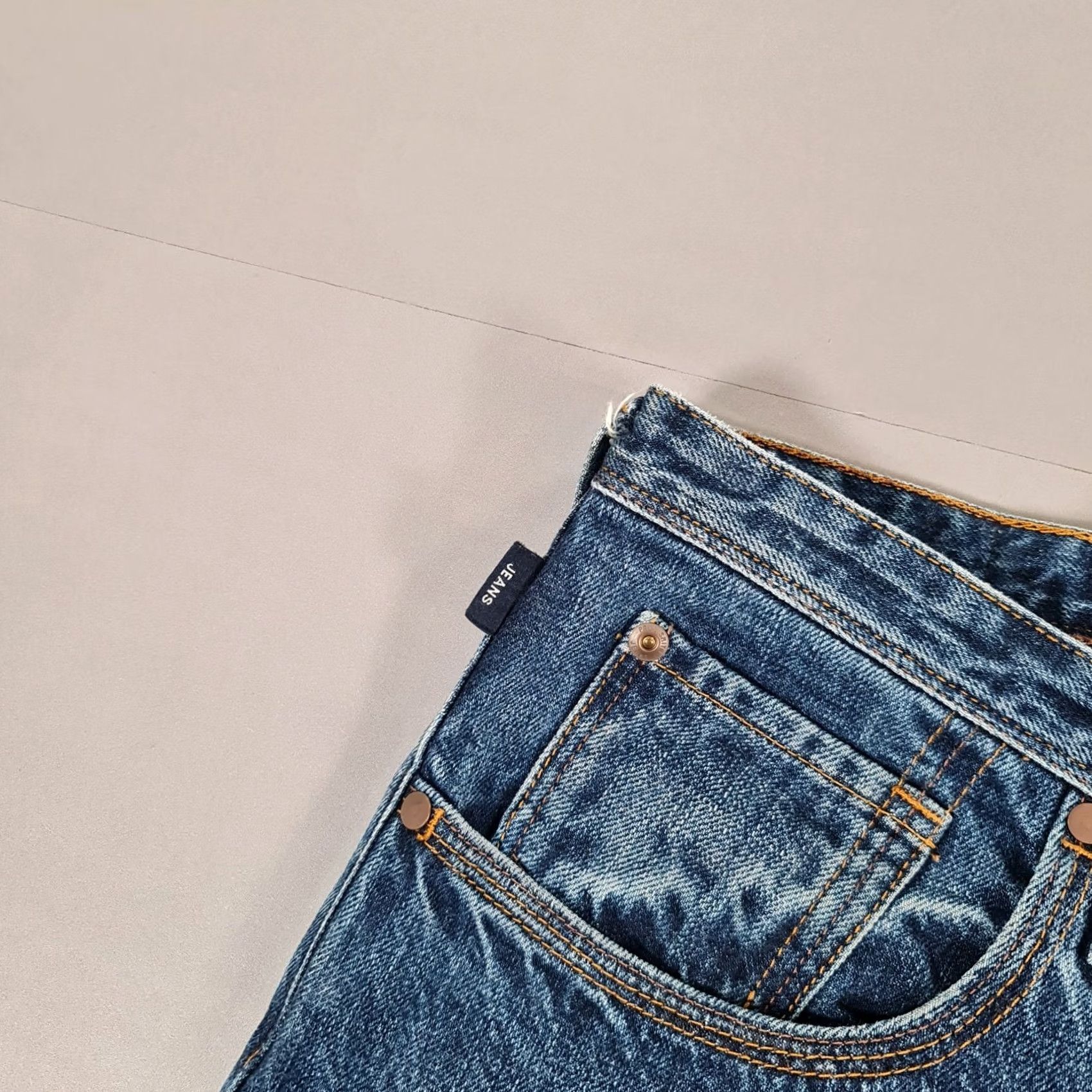 Paul Smith Paul Smith Jeans Blue Slim Straight Leg Denim Button Fly W32 L31 Men's Vintage No Pattern 5-Pocket Size US 32 / EU 48 - 3 Thumbnail