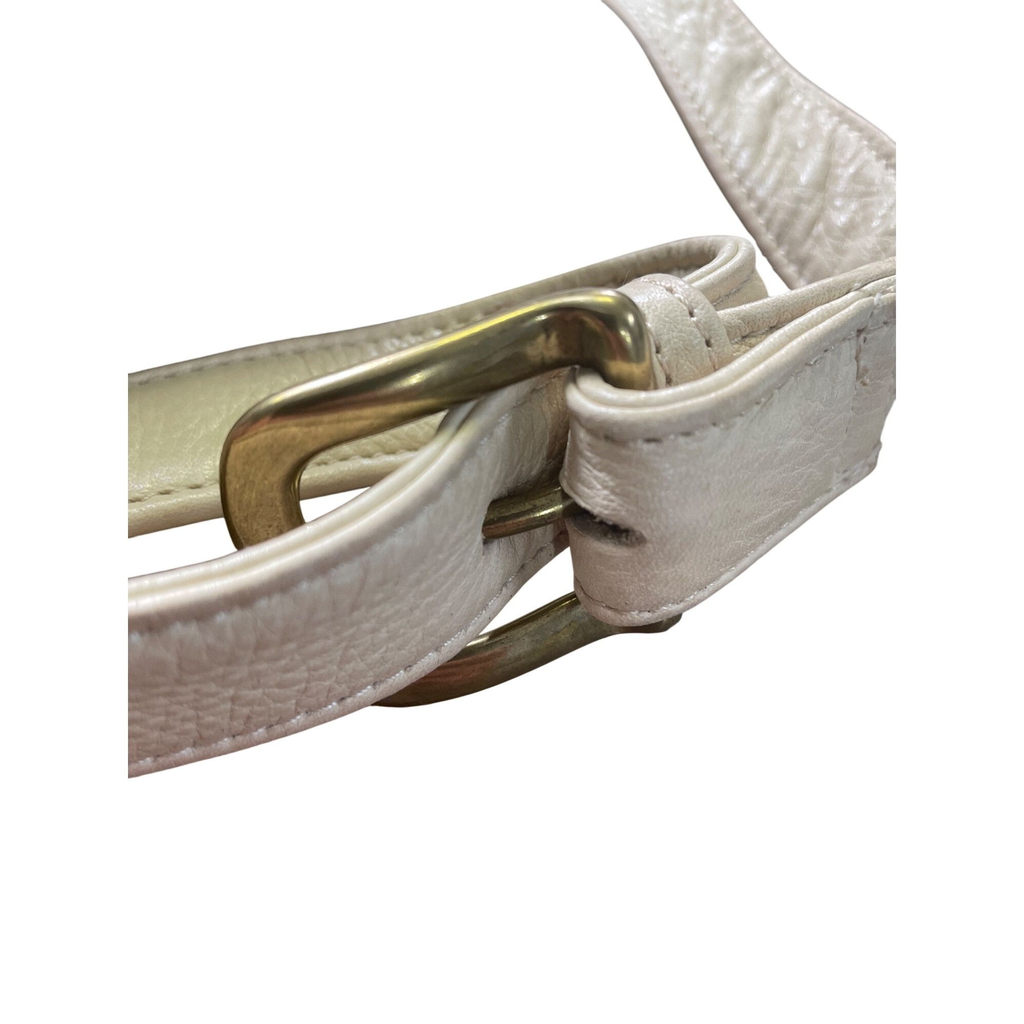 Fossil Fossil Womens Cream Leather vintage retro Crossbody Handbag Size ONE SIZE - 3 Thumbnail