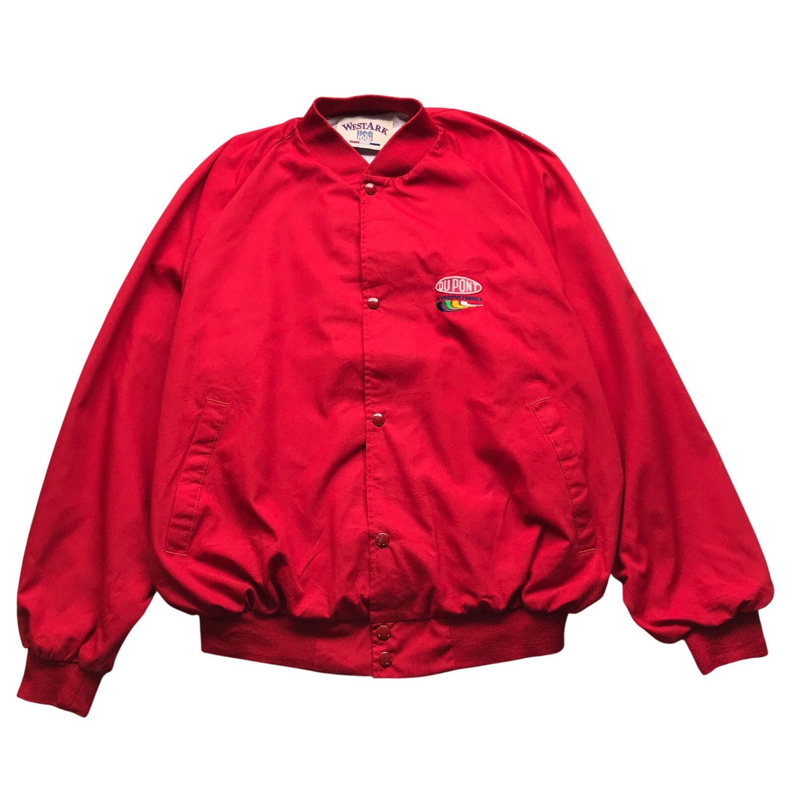 Other Vintage Westark USA DuPont NASCAR Bomber Jacket Mens XL Red Size US XL / EU 56 / 4 - 1 Thumbnail