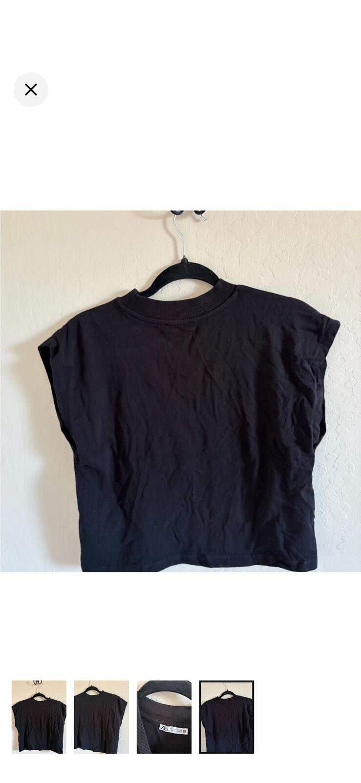 Zara Zara cropped top Size S / US 4 / IT 40 - 4 Thumbnail