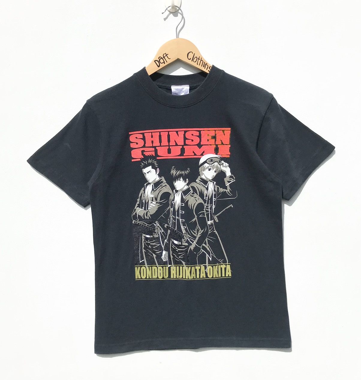 Anime × Japanese Brand Gintama Shinsen Gumi Japanese Anime Shirt SunFaded Size US S / EU 44-46 / 1 - 1 Thumbnail