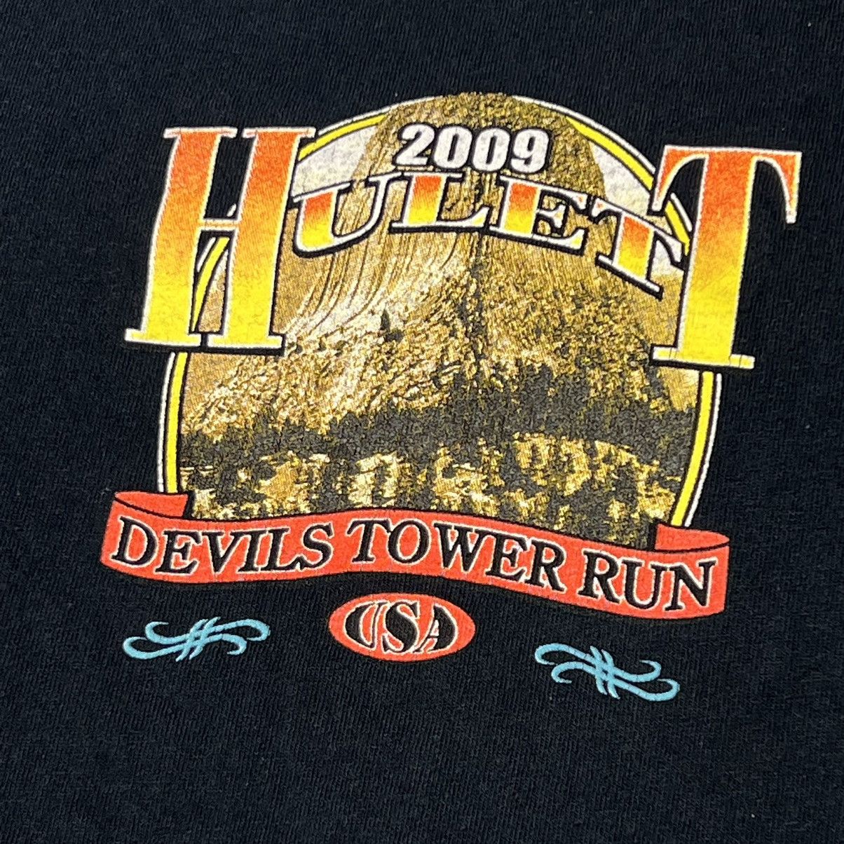 Vintage Motorcycle Tee Shirt Devils Tower Run Hulett Wyoming Biker Size US XL / EU 56 / 4 - 4 Thumbnail