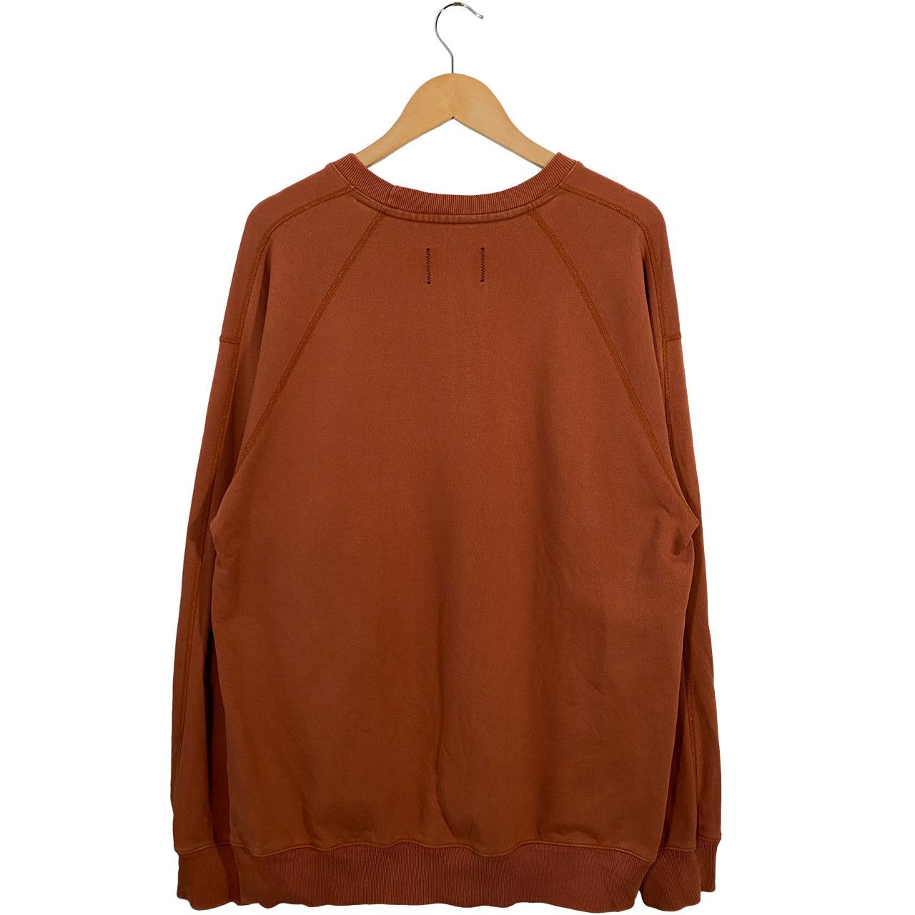 Reigning Champ Reigning Champ Oversized Terry Crewneck Burnt Orange Size US L / EU 52-54 / 3 - 2 Thumbnail