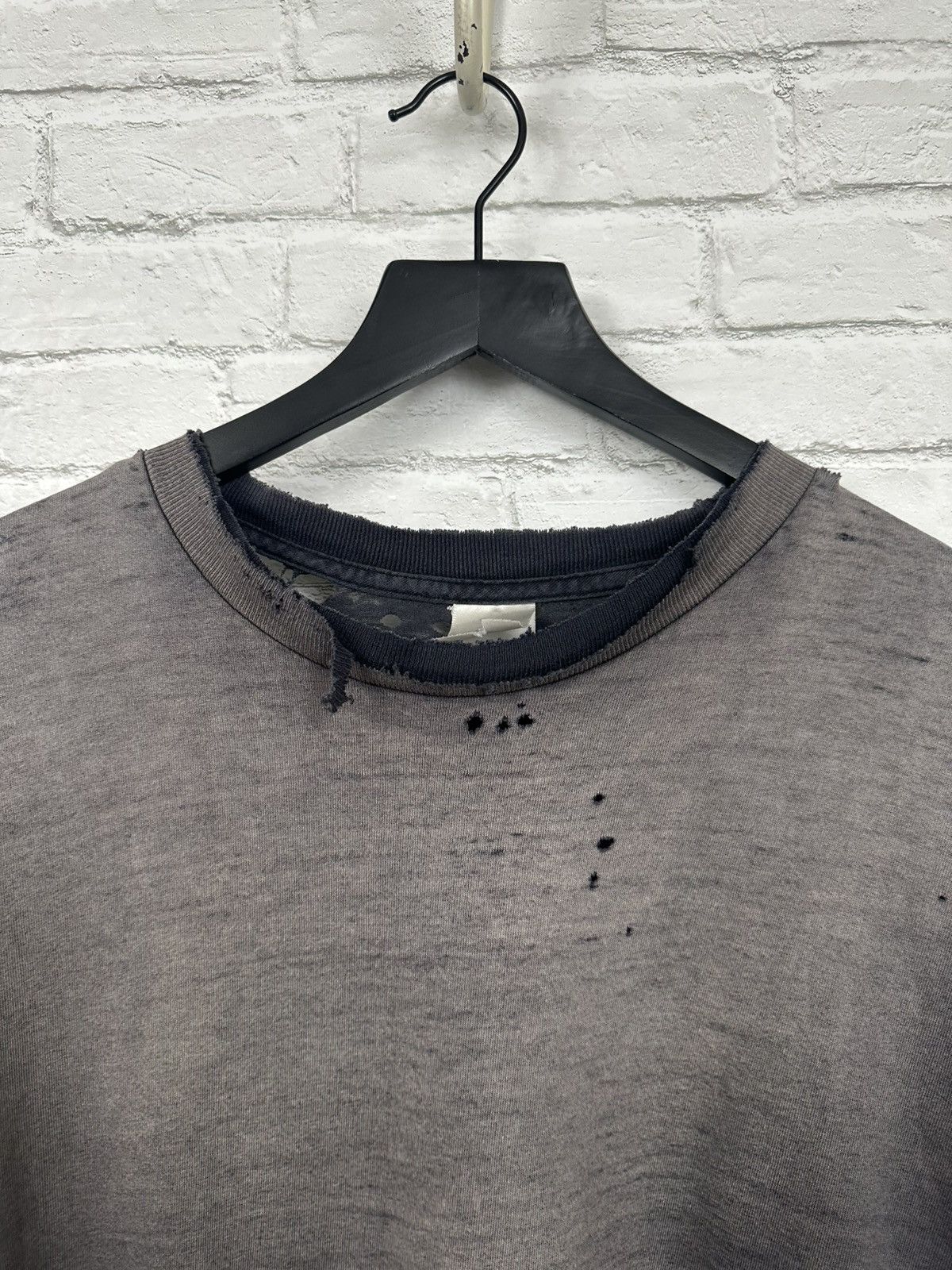 Alstyle (2XL) ABSOLUTELY THRASHED FADED Vintage Short sleeve tee Size US XXL / EU 58 / 5 - 6 Thumbnail