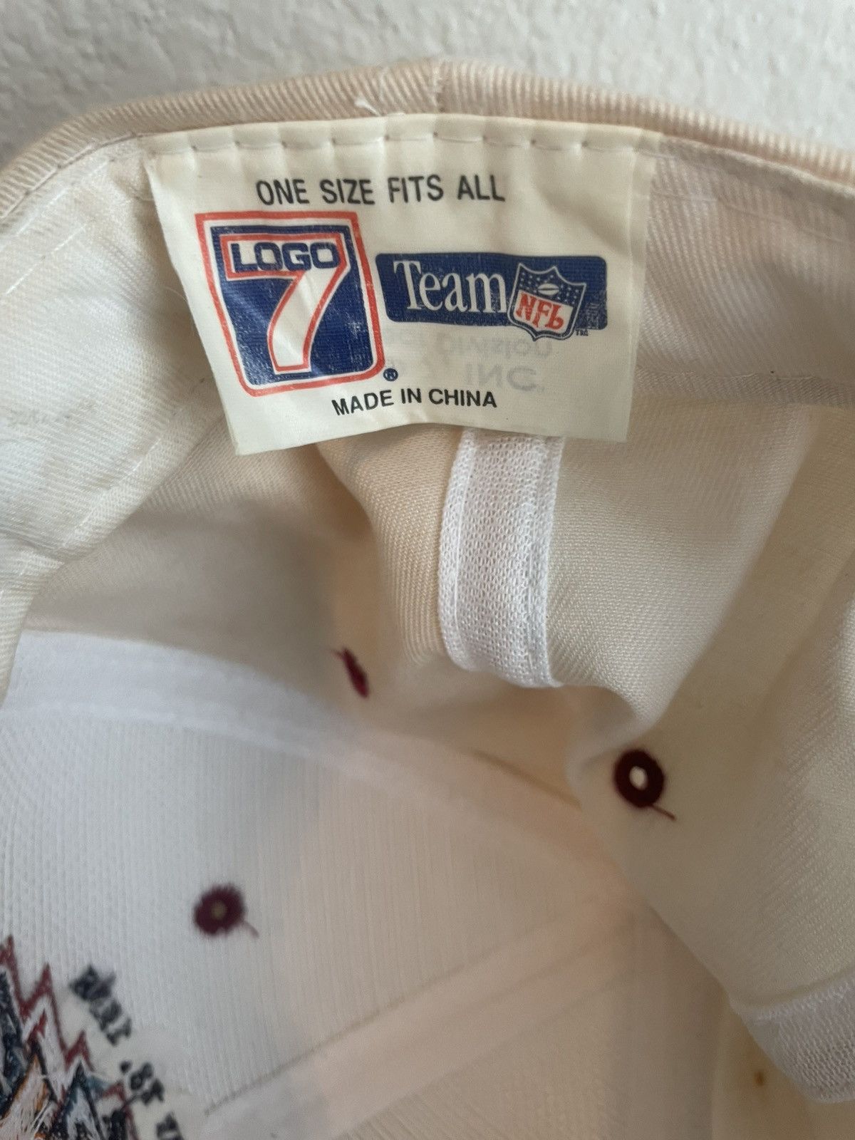 NFL 1996 nfl super bowl snapback Size ONE SIZE - 3 Thumbnail