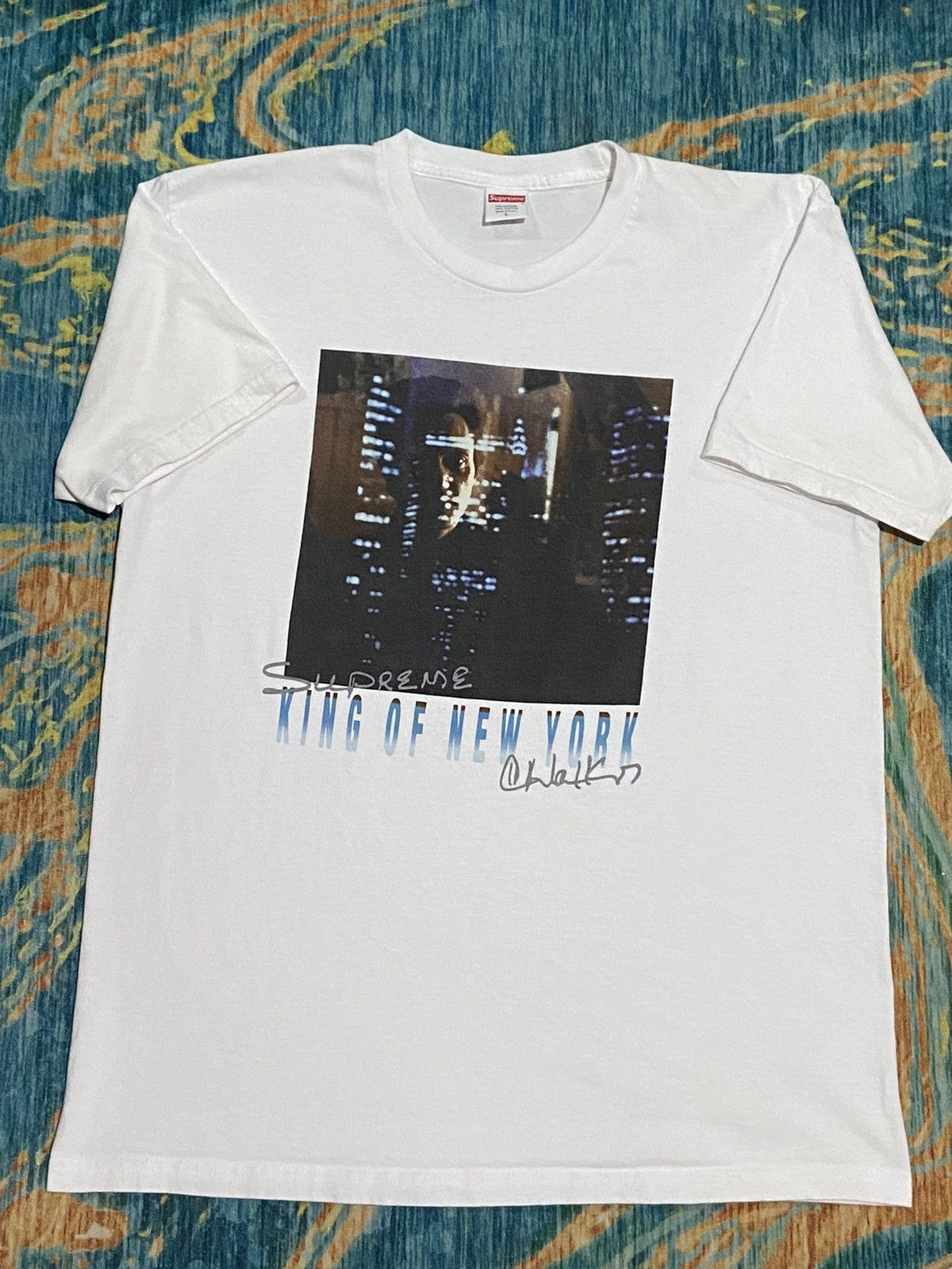 Supreme supreme king of new york ss19 white t-shirt size L Size US L / EU 52-54 / 3 - 8 Thumbnail