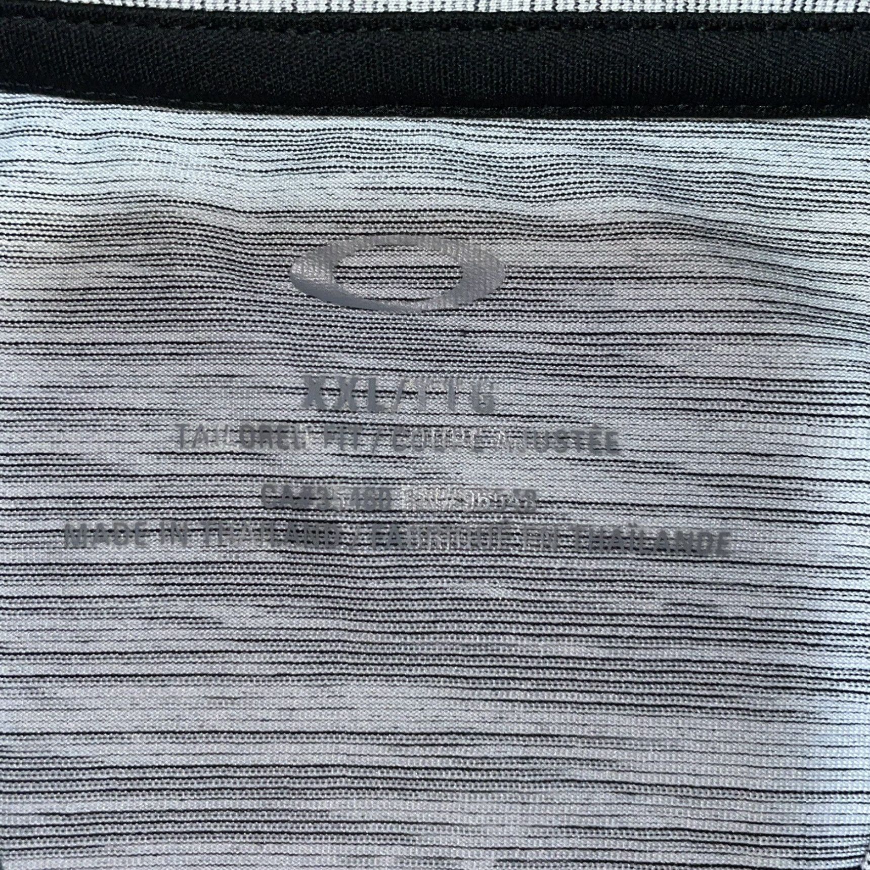 Oakley VINTAGE Oakley Men's Polo Shirt 2XL Athletic Fit Gray Sportswear Size US XXL / EU 58 / 5 - 4 Thumbnail