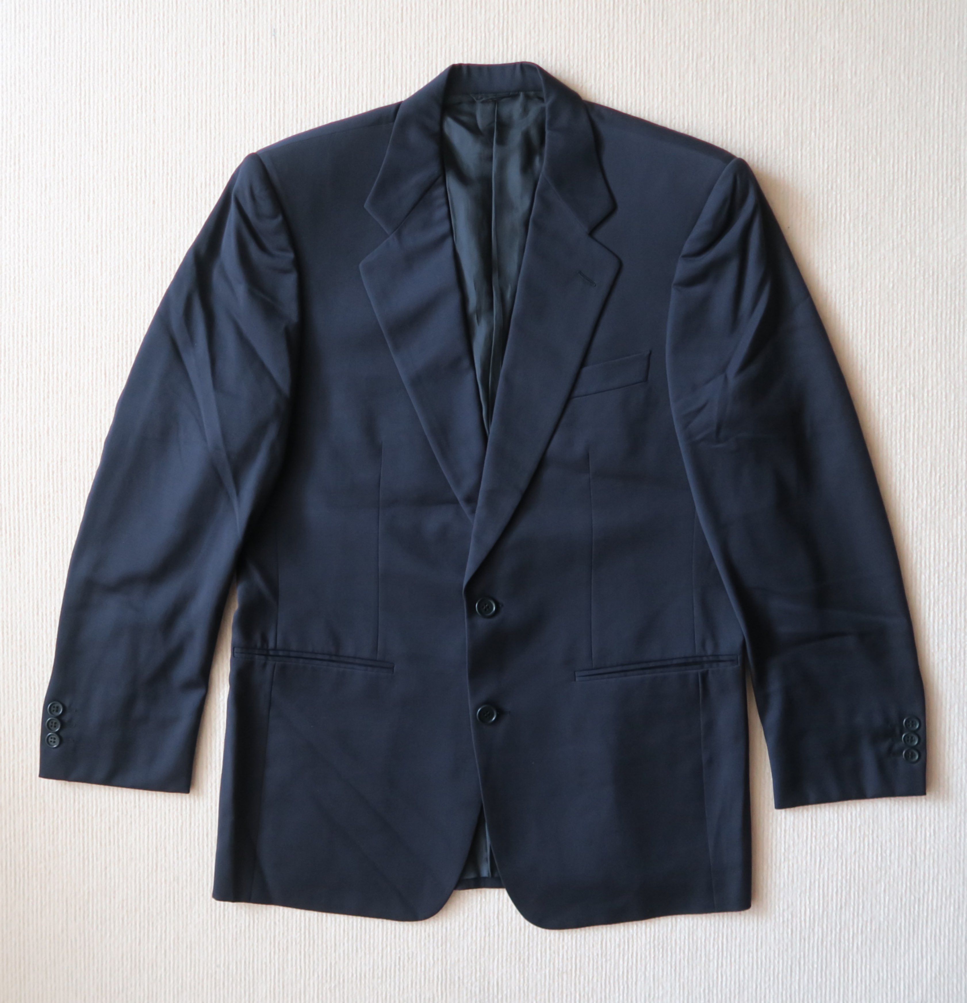 Cerruti 1881 Cerruti 1881 Italy Tailored Navy Suit Jacket / Blazer Size 48R - 1 Thumbnail