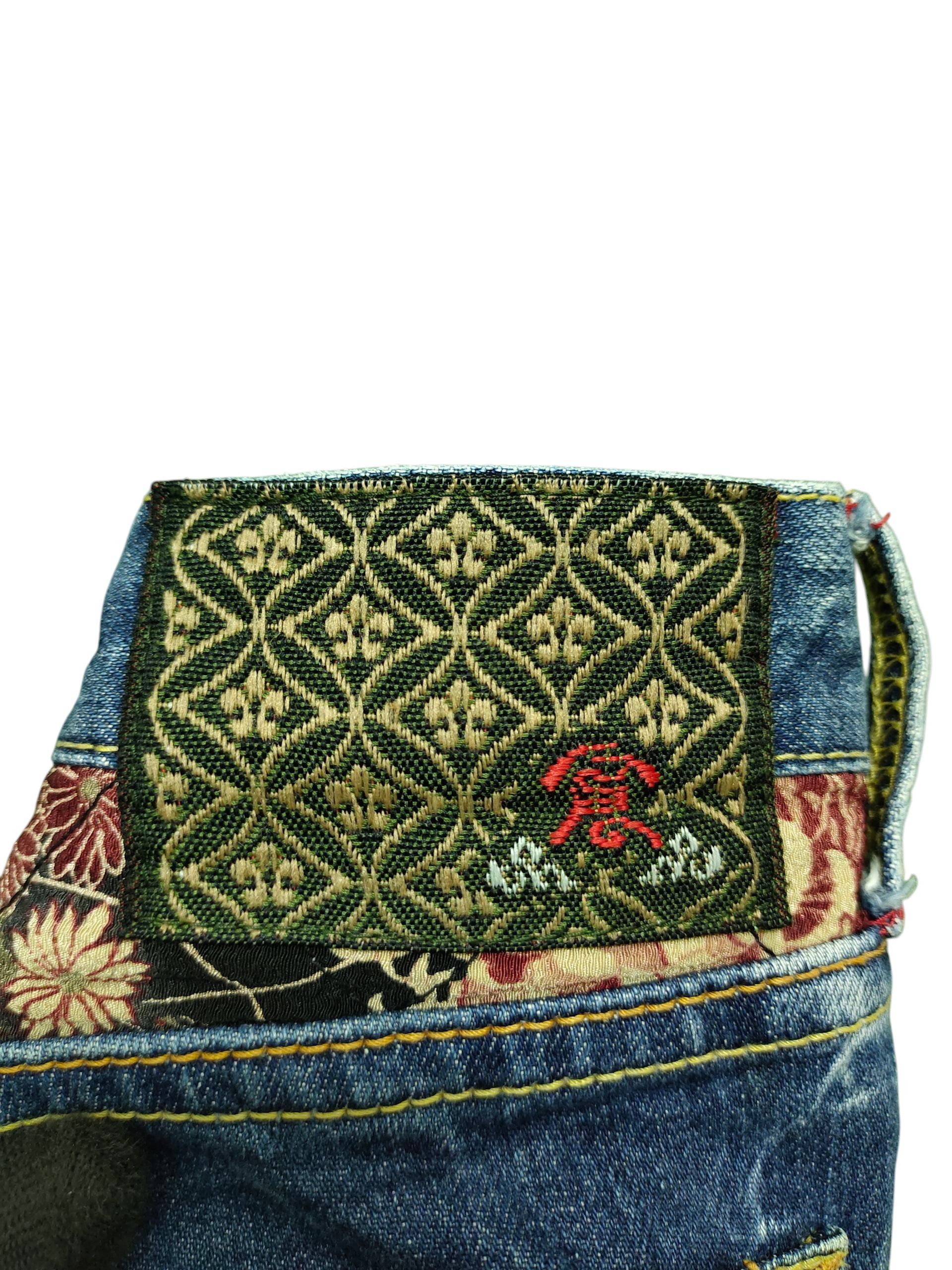 Eternal Japanese Brand Eternal Sukajan Clawmark Distress Denim Jeans Size US 30 / EU 46 - 10 Thumbnail