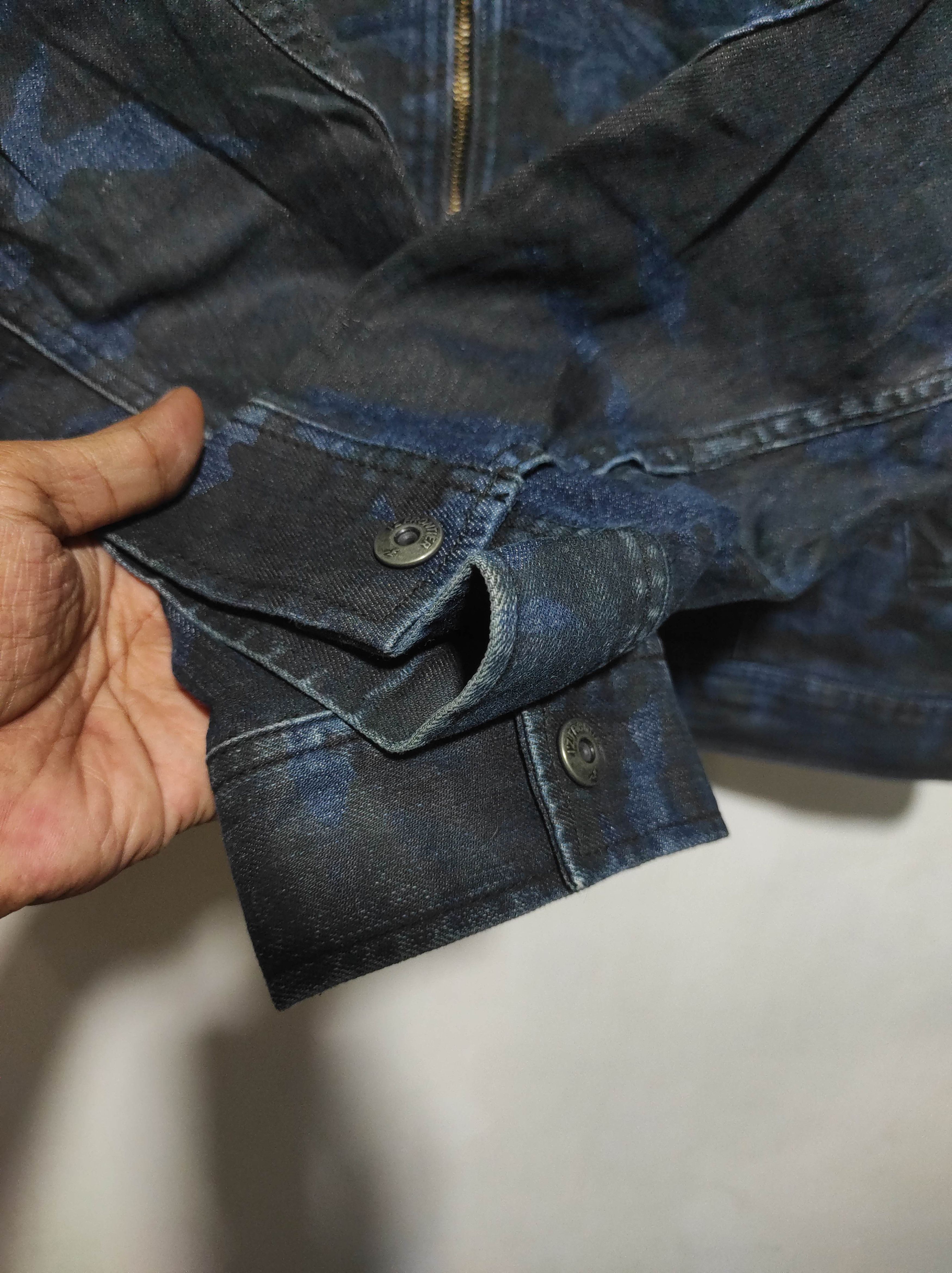 Japanese Brand Vintage Denim Camo Jacket Multi Pocket by I'Z Frontier Size US L / EU 52-54 / 3 - 9 Thumbnail