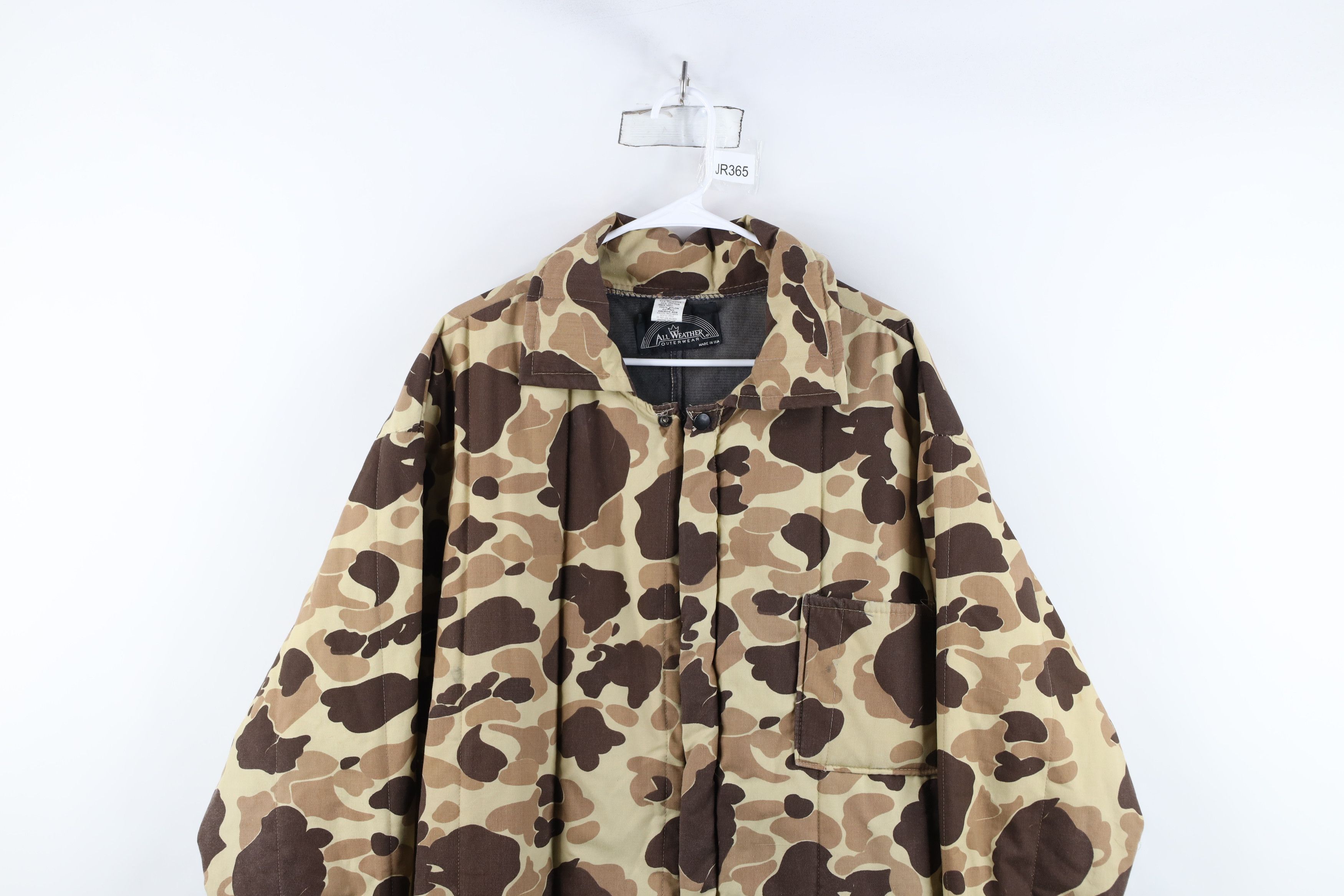 Vintage Vintage 70s 80s Insulated Frogskin Camouflage Coveralls Size US XXL / EU 58 / 5 - 2 Thumbnail