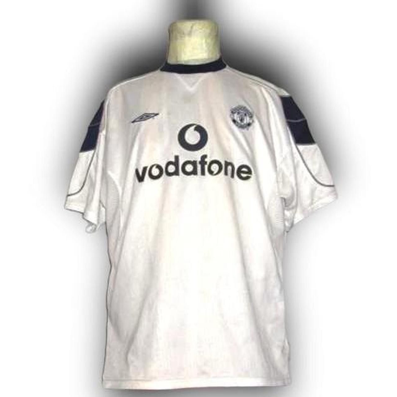 Umbro Manchester United England 2000 2001 Away Shirt Jersey Size US XL / EU 56 / 4 - 1 Thumbnail