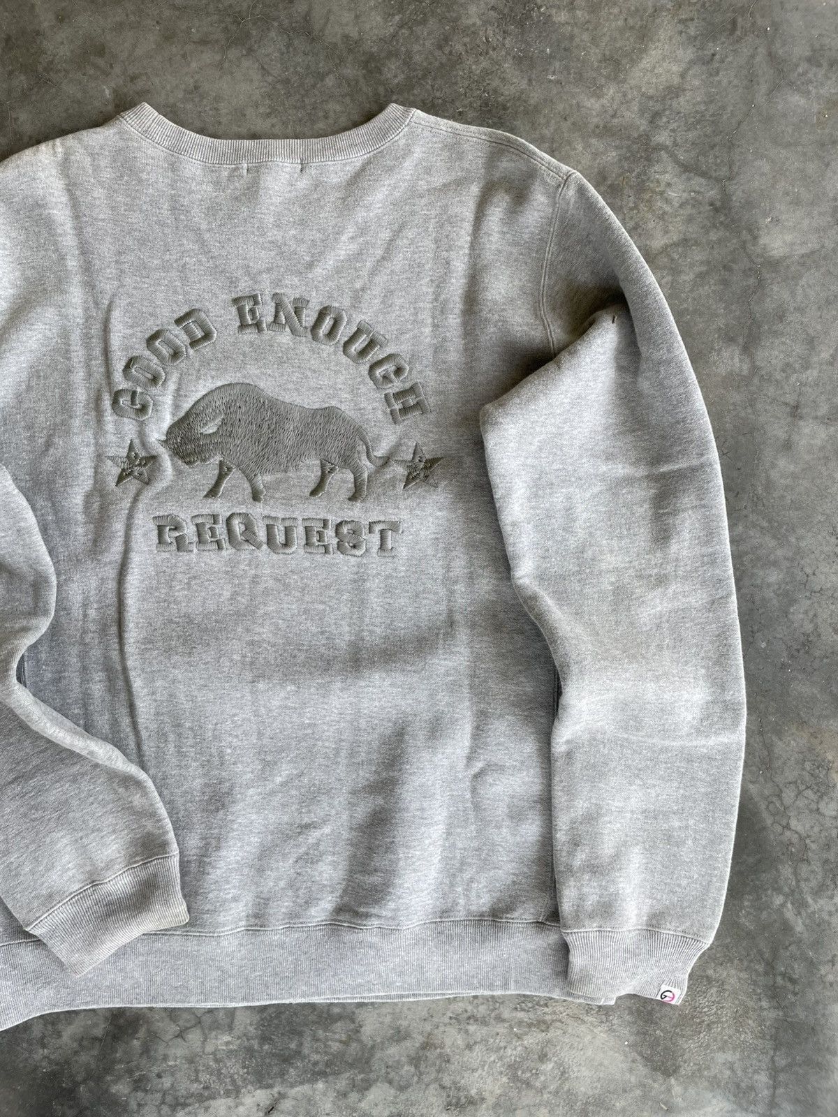 GOODENOUGH × Vintage VTG 90s Request Sweatshirt by Good Enough Size US L / EU 52-54 / 3 - 9 Thumbnail