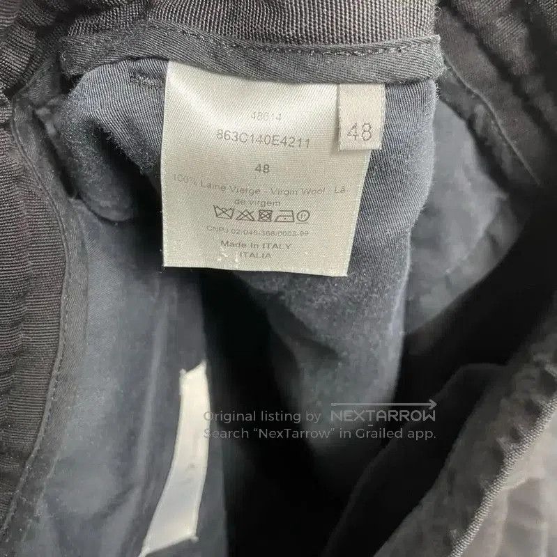 Other Dior Black Wool Casual Pants . Size US 28 / EU 44 - 4 Thumbnail