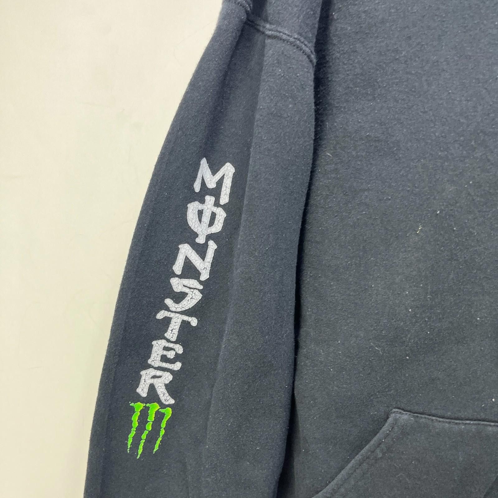 Designer Vintage Monster Energy Y2K Racing Hoodie XL Size US 36 / EU 52 - 4 Thumbnail
