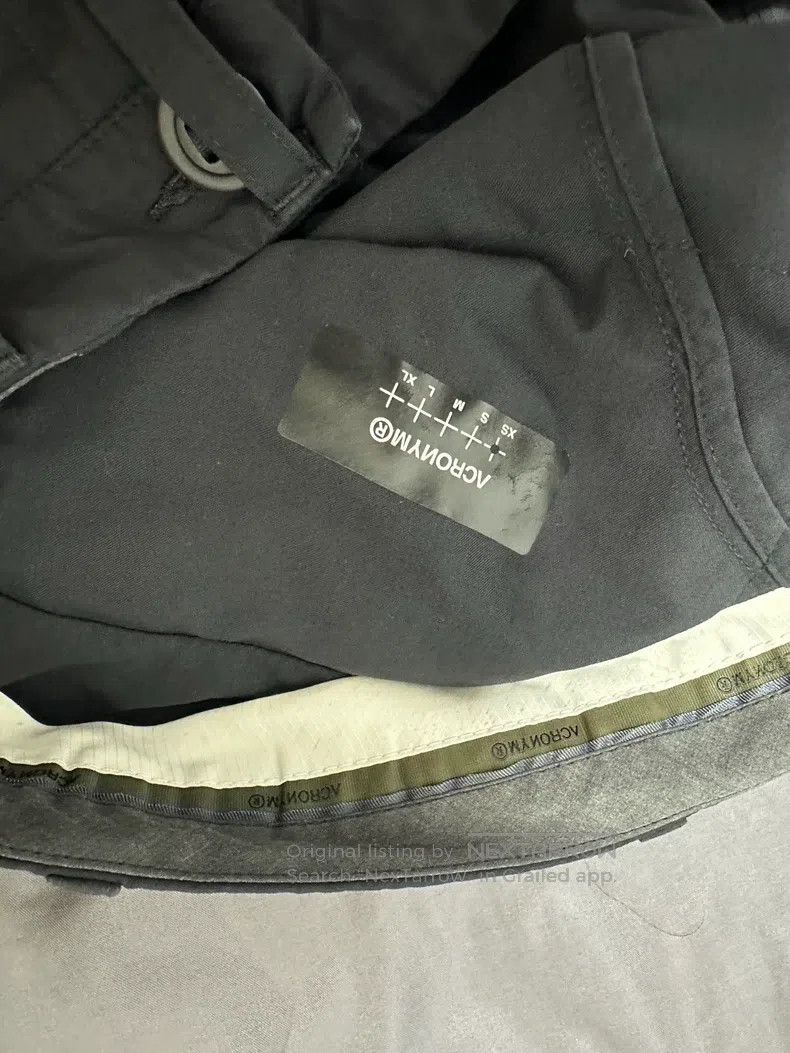 Acronym Acronym size XS Casual black pants Size US 37 - 5 Thumbnail