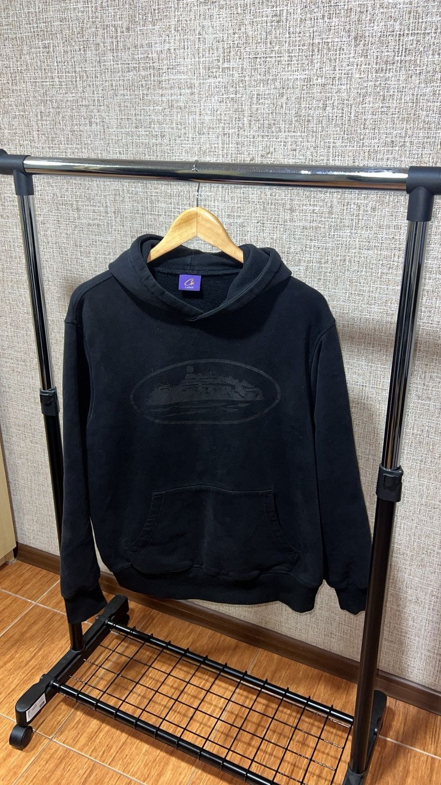 Corteiz CORTEIZ ALCATRAZ TRIPLE BLACK HOODIE Size US L / EU 52-54 / 3 - 1 Thumbnail