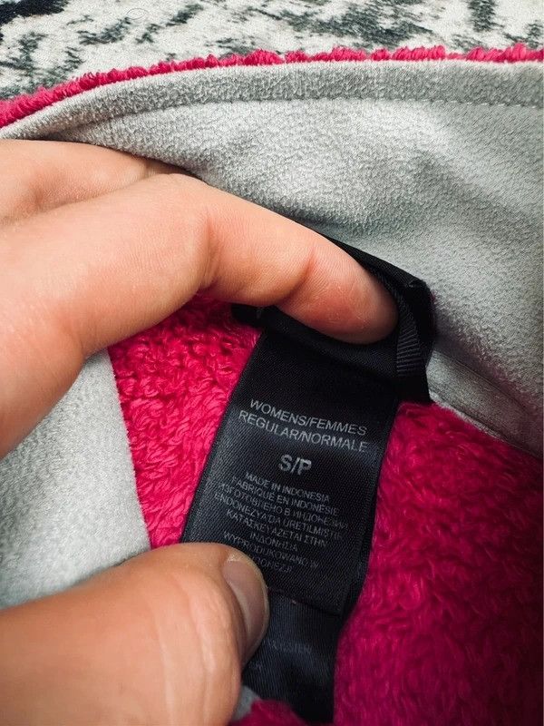 The North Face The North Face tnf pink lamb fleece zip jacket Size S / US 4 / IT 40 - 6 Thumbnail