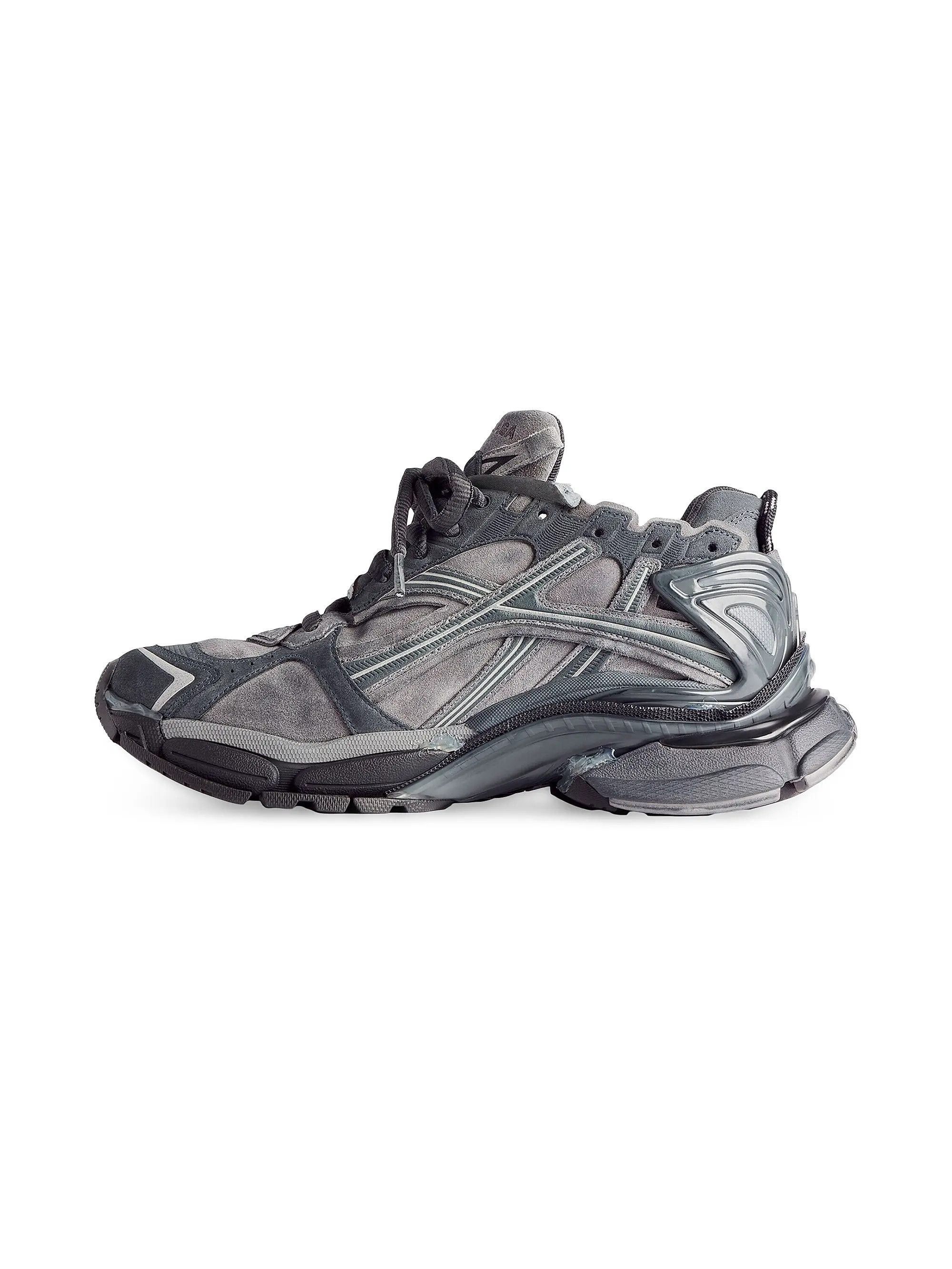 Balenciaga os11x0526 Runner Sneakers in Grey Size US 8 / EU 41 - 4 Thumbnail