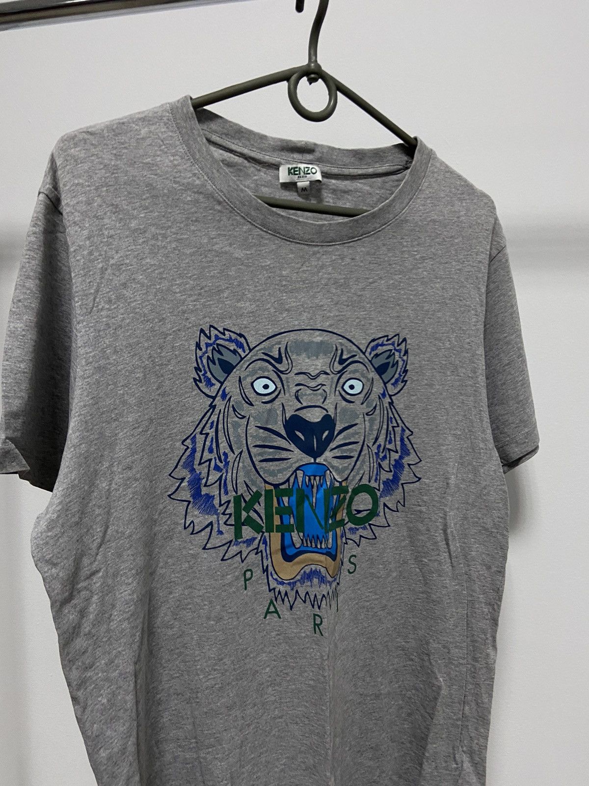 Kenzo × Vintage Kenzo Paris Vintage T Shirt Big Logo Tiger 🐯 Size US M / EU 48-50 / 2 - 2 Thumbnail