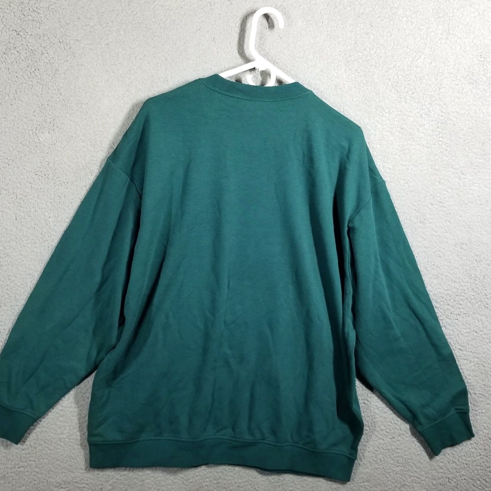 Nike Nike Sweatshirt Women XL Green Center Swoosh Crewneck Pullover NWT Size XL / US 12-14 / IT 48-50 - 2 Thumbnail