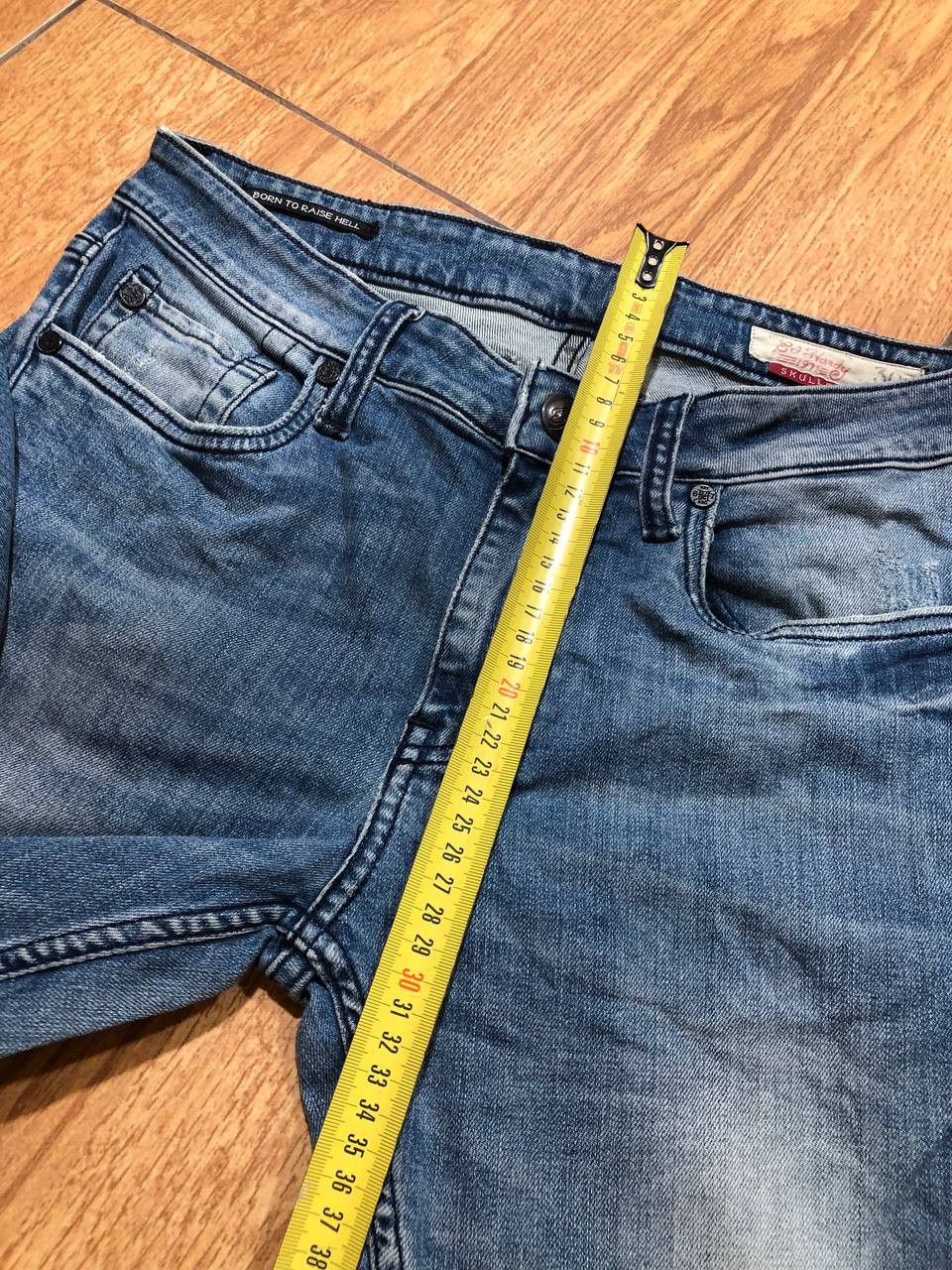 Ed Hardy Vintage Ed Hardy Denim Jeans streetwear skinny pants Size 30" / US 8 / IT 44 - 12 Thumbnail