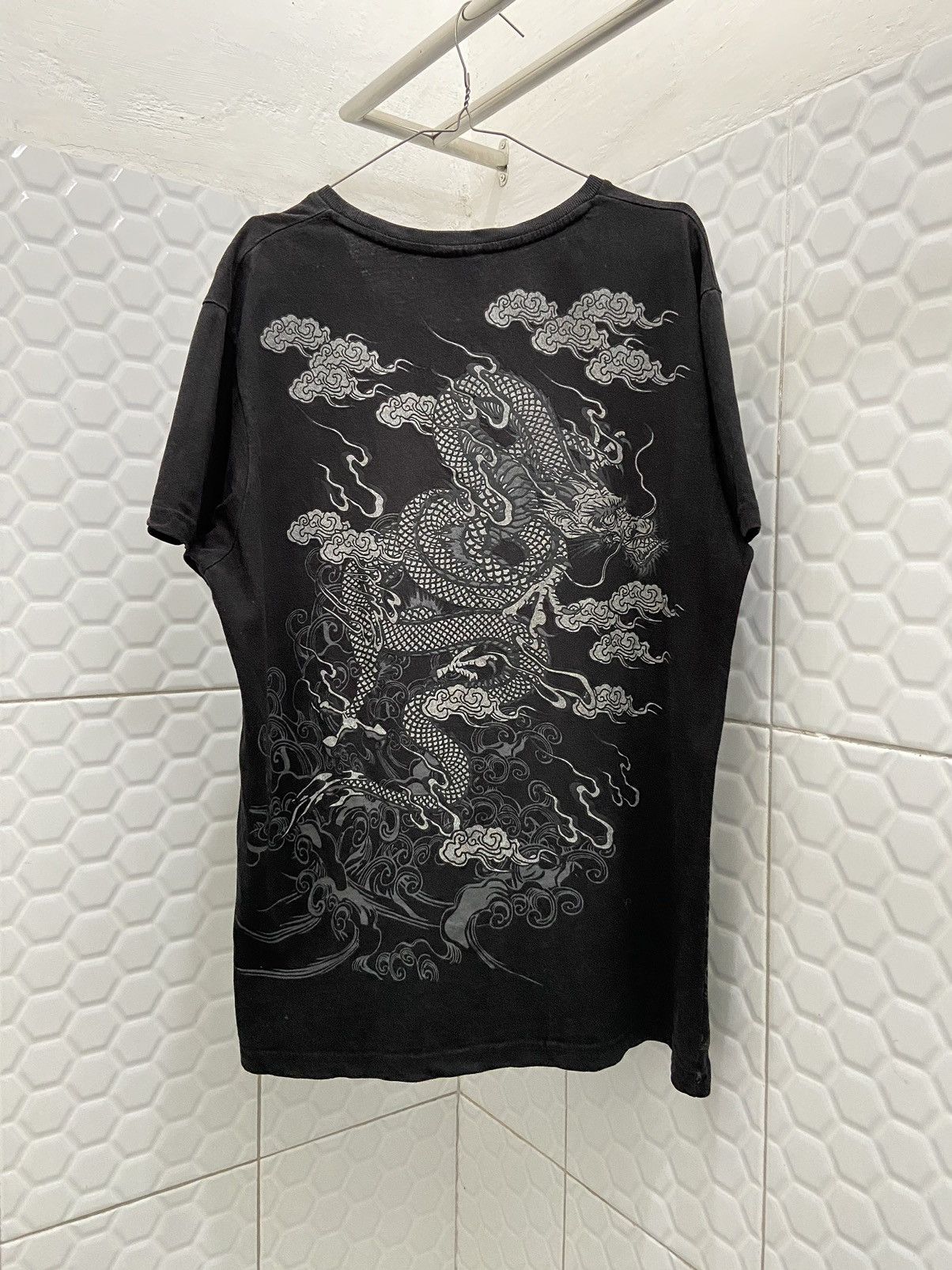 Japanese Brand 🛒LASTDROP🛒 Japanese Karakuri Dragon Sukajan Tee Size US L / EU 52-54 / 3 - 3 Thumbnail