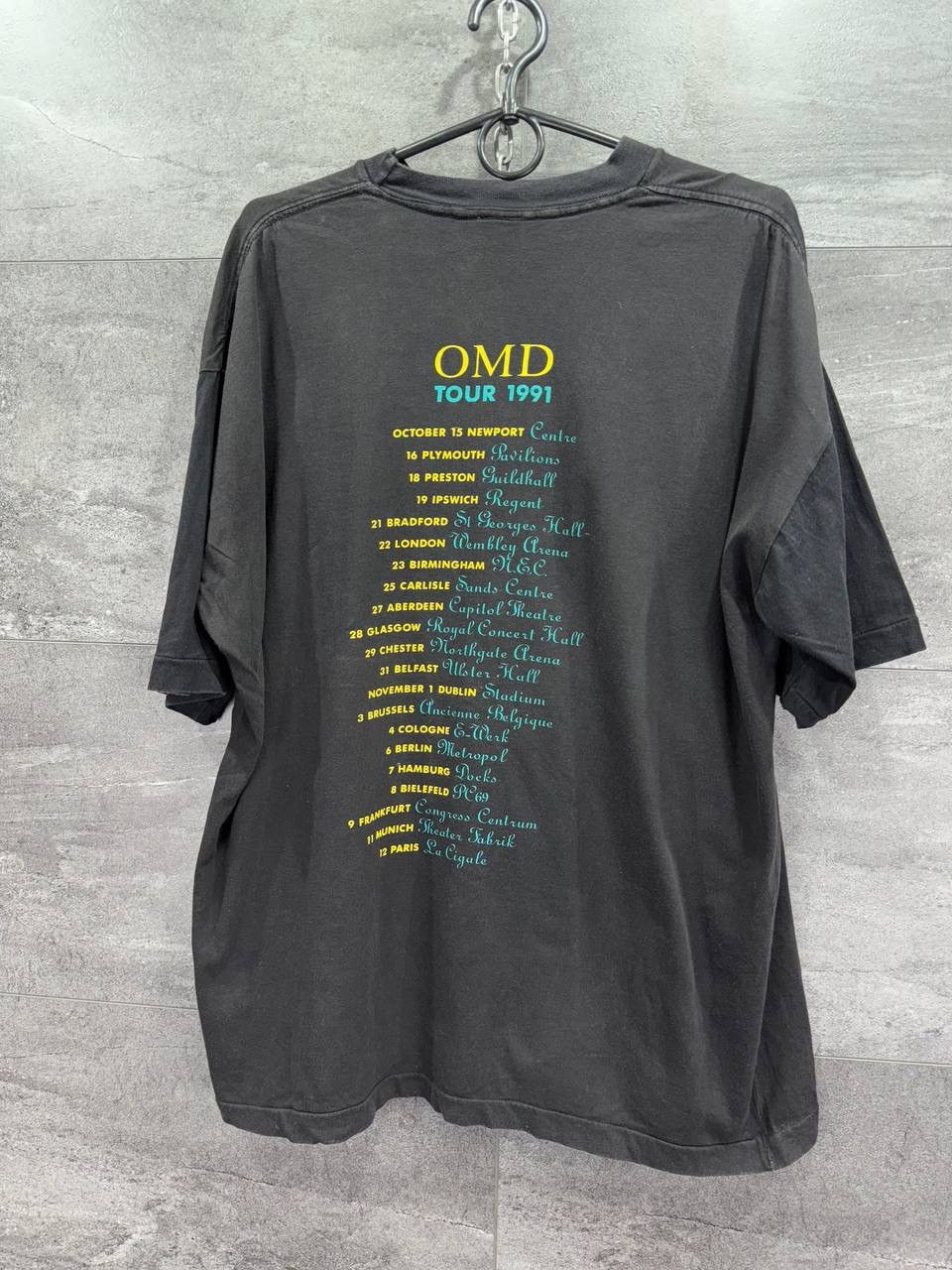 Band Tees 90’s OMD Sugar Tax Tour T Shirt Single Stitch 1991 Vintage Size US XL / EU 56 / 4 - 11 Thumbnail