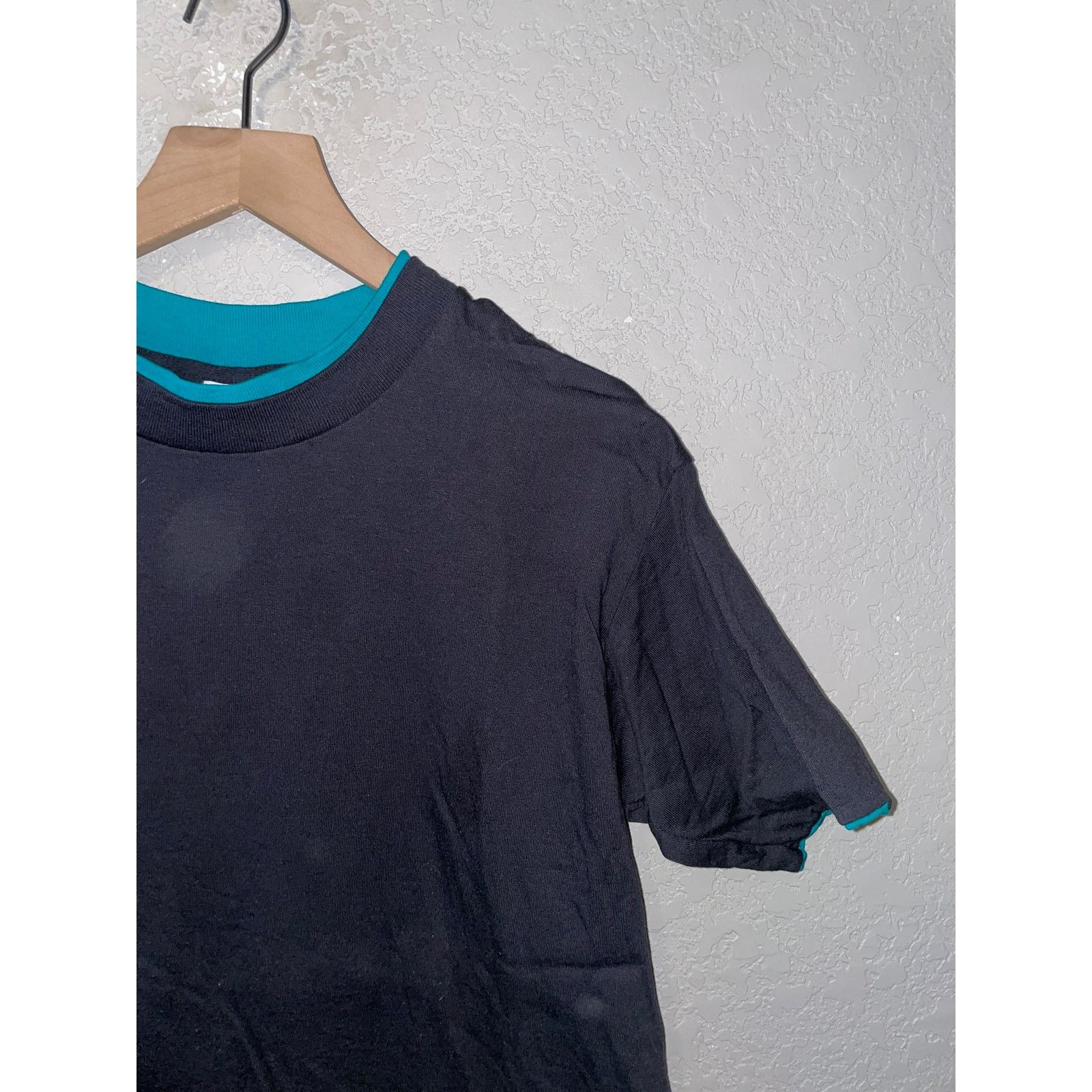 Signal Sport 90s Vintage Signal Mega-Tee 100% Cotton Blue Teal Shirt VTG Size US S / EU 44-46 / 1 - 2 Thumbnail