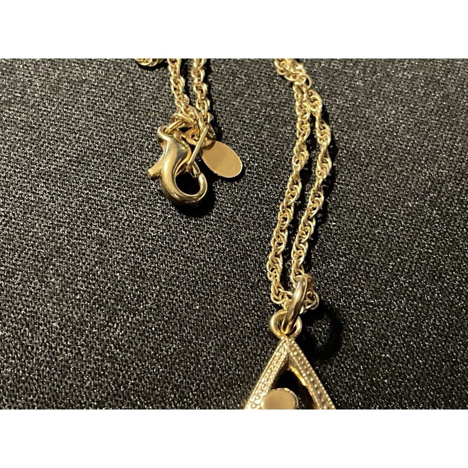 Disney Disney Signed Gold Tone Mickey 15in Necklace Size ONE SIZE - 2 Thumbnail