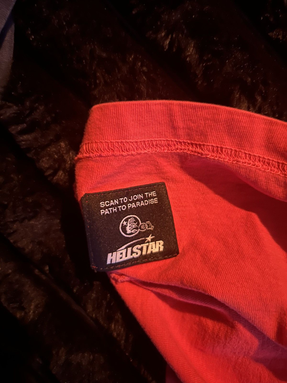 HELLSTAR Hellstar camo box logo large red and blue Size US L / EU 52-54 / 3 - 2 Thumbnail