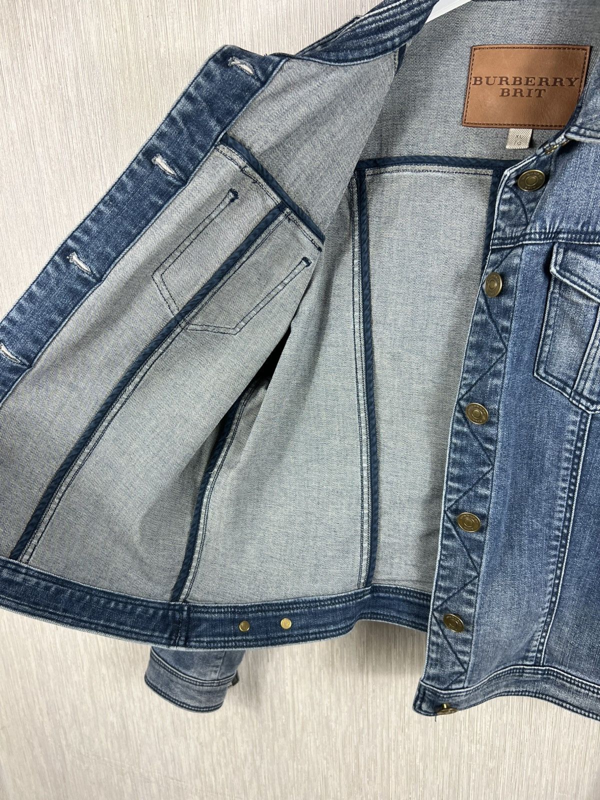 Burberry Burberry Brit denim jacket jeans old money luxury washed Size XL / US 12-14 / IT 48-50 - 19 Thumbnail