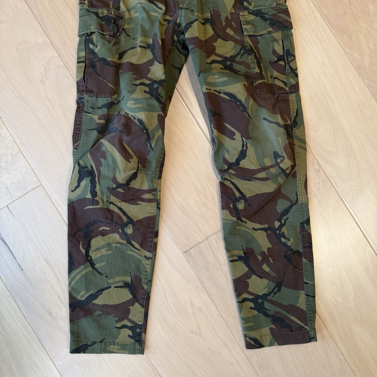 Polo Ralph Lauren Polo Ralph Lauren Cargo Pants Women's 20 Green Camouflage Size 29" - 4 Thumbnail
