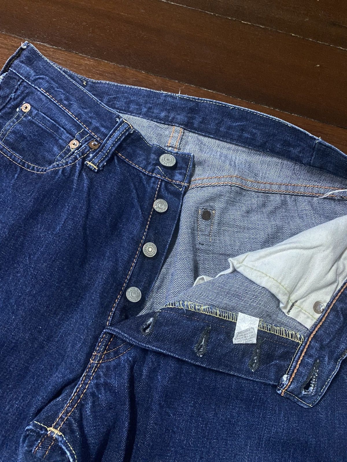 Full Count & Co. Rare 2000 limited edition FULLCOUNT 0105 selvedge Size US 31 - 8 Thumbnail