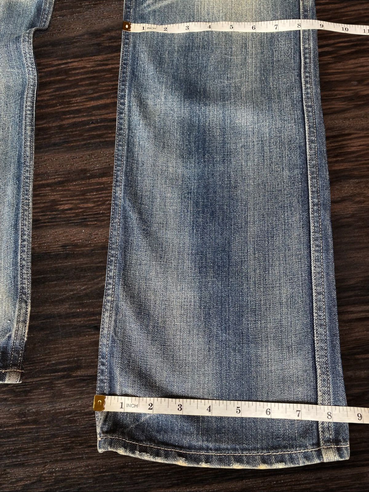 Takeo Kikuchi Takeo Kikuchi Jeans Y2K Style Distressed Straight Jeans Size US 31 - 14 Thumbnail